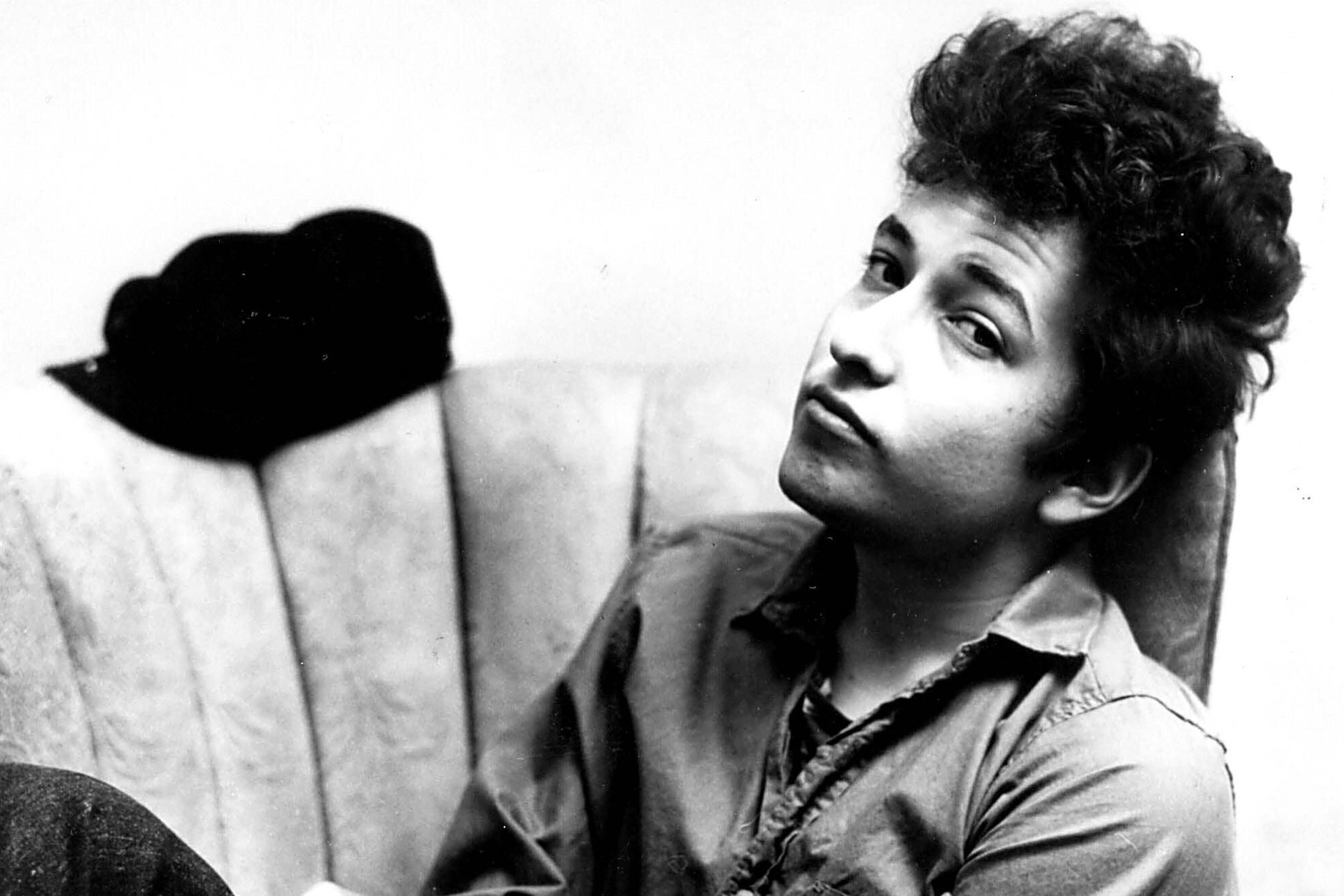 Der junge Poet Bob Dylan im Jahr 1965