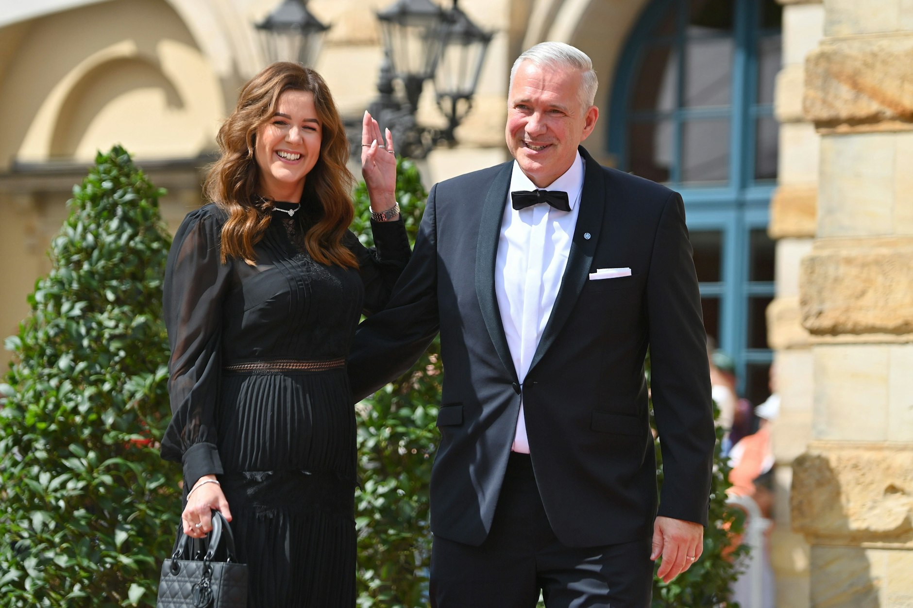 Mit Maxi Friedrichs ist Alexander Herrmann in dritter Ehe verheiratet.