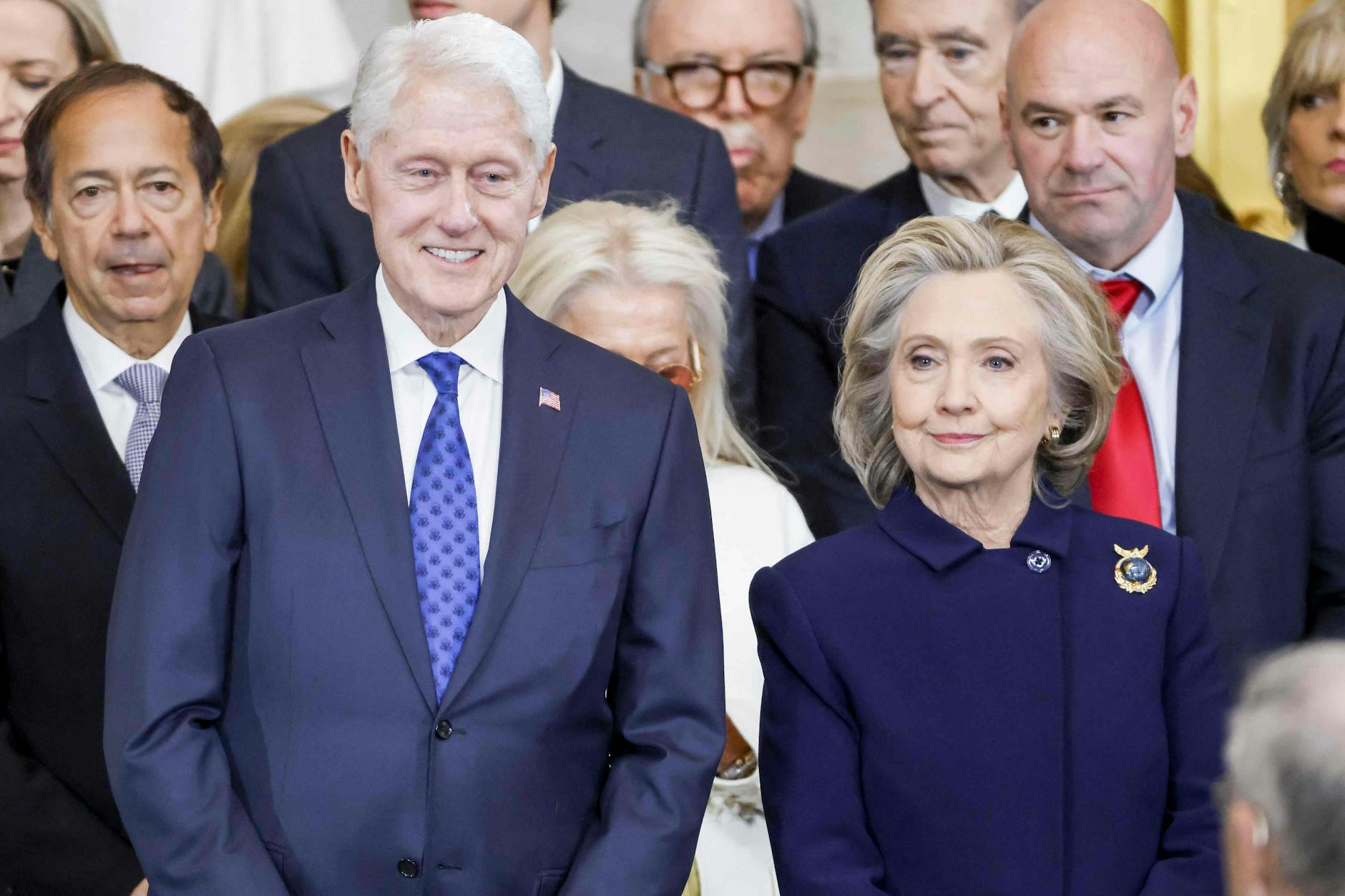 Bill Clinton mit Frau Hillary.