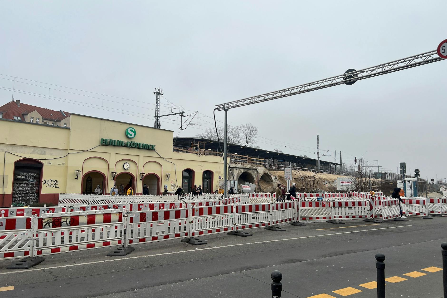 Der S-Bahnhof Köpenick ist die größte Dauerbaustelle des Bezirks.