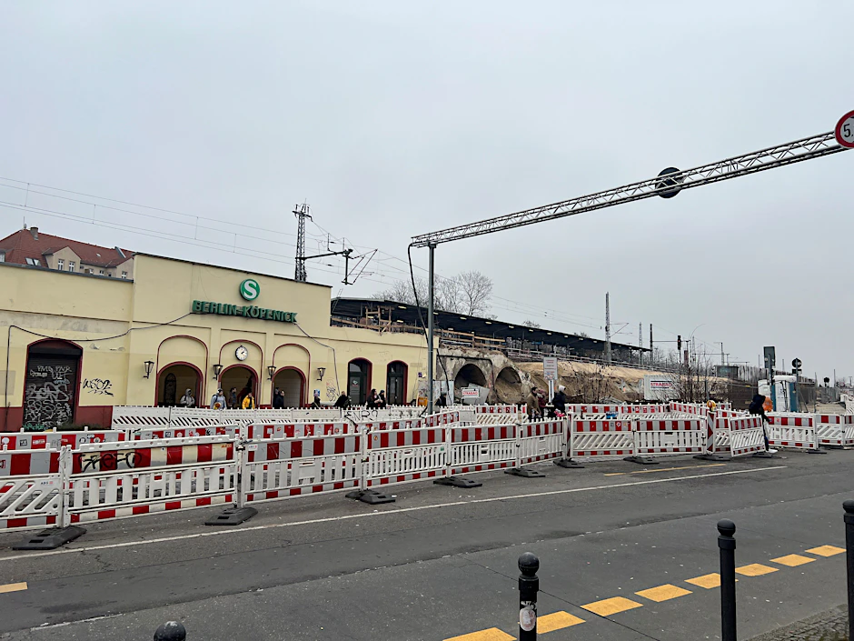 Der S-Bahnhof Köpenick ist die größte Dauerbaustelle des Bezirks.