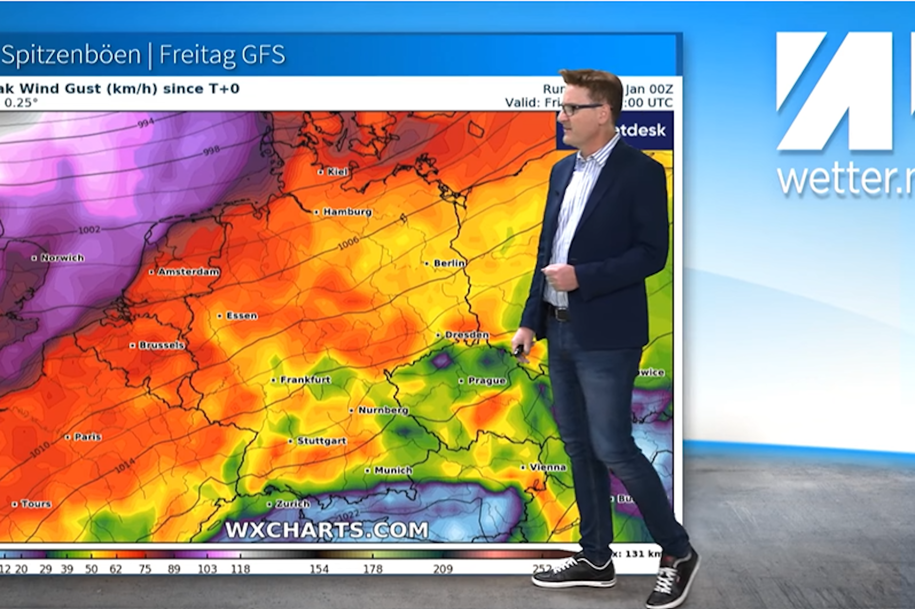 Zum Ende der Woche wird es laut Wetter-Experte Dominik Jung mild und richtig windig.