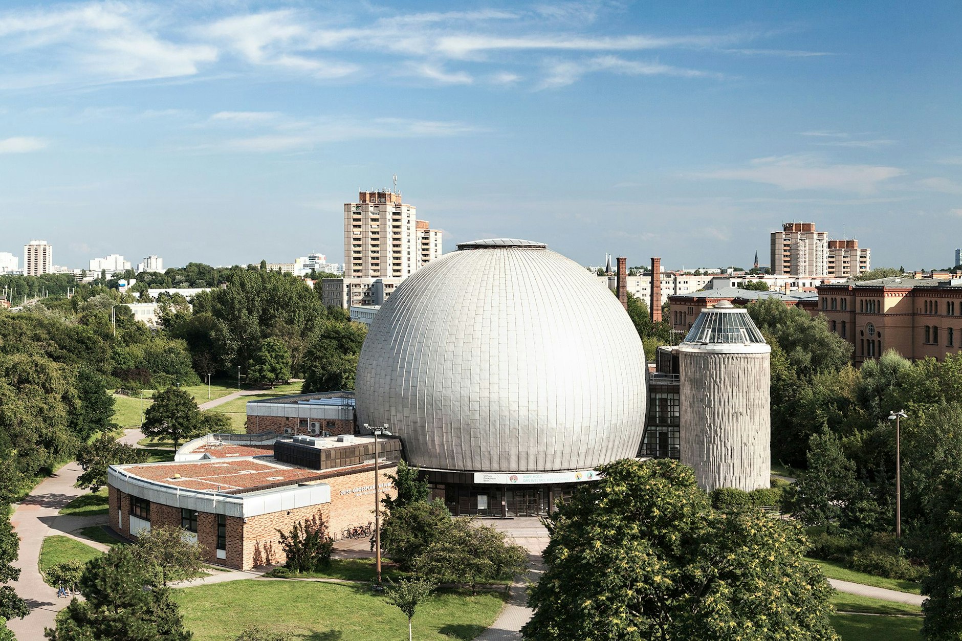 Das Zeiss-Großplanetarium im Ortsteil Prenzlauer Berg.
