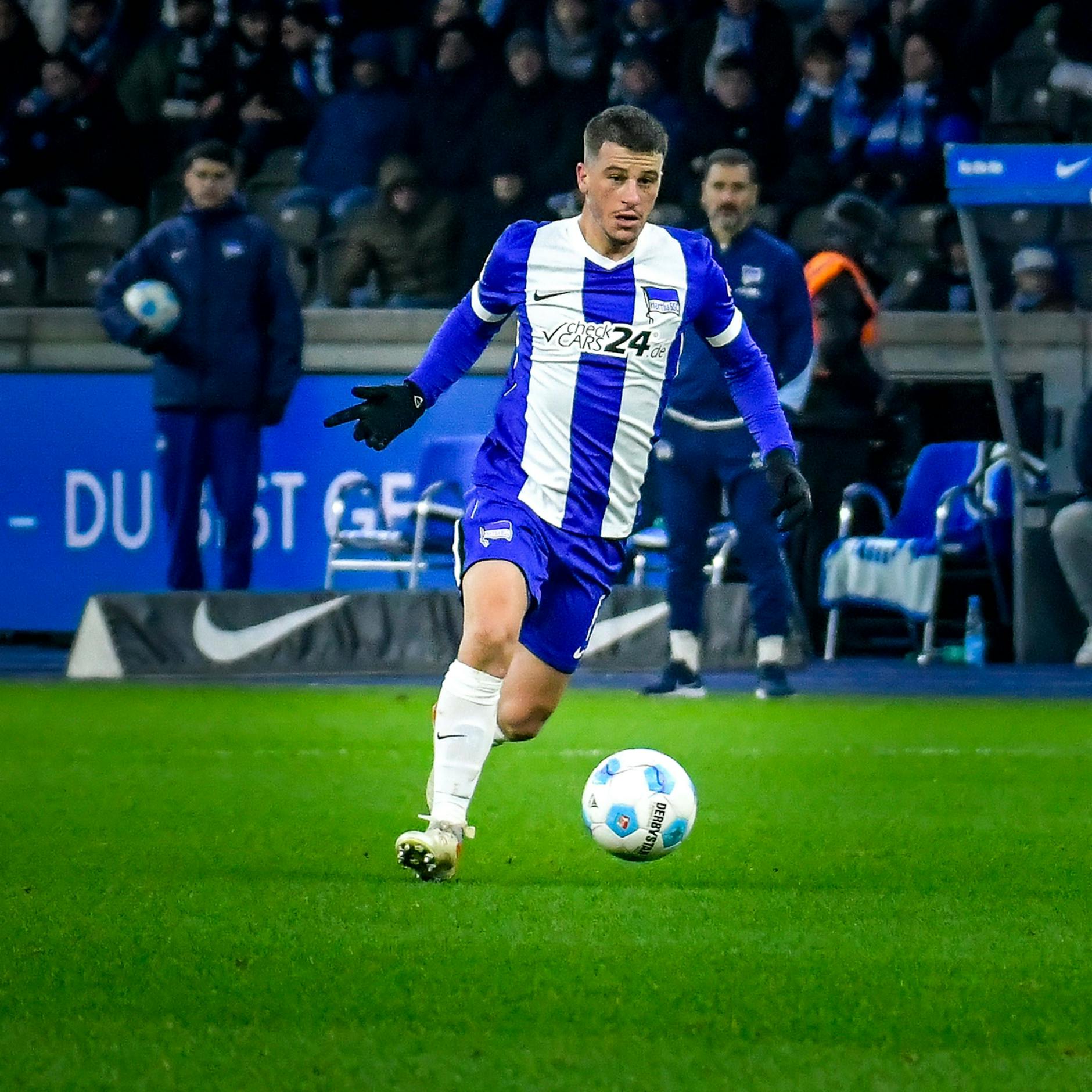 Am 13. Dezember machte Diego sein bisher letztes Hertha-Spiel bei der 1:2-Heimblamge gegen Münster.