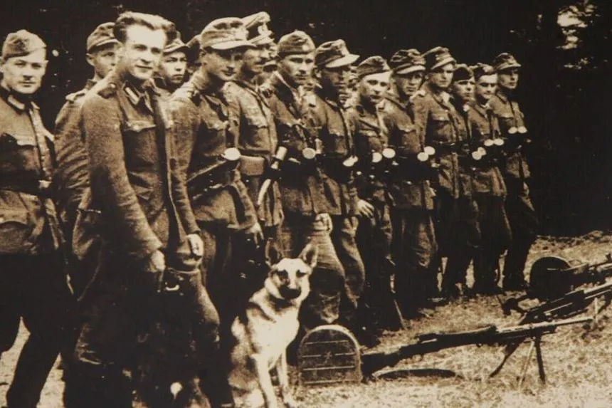 Kämpfer der Ukrainischen Aufständischen Armee im Juli 1944