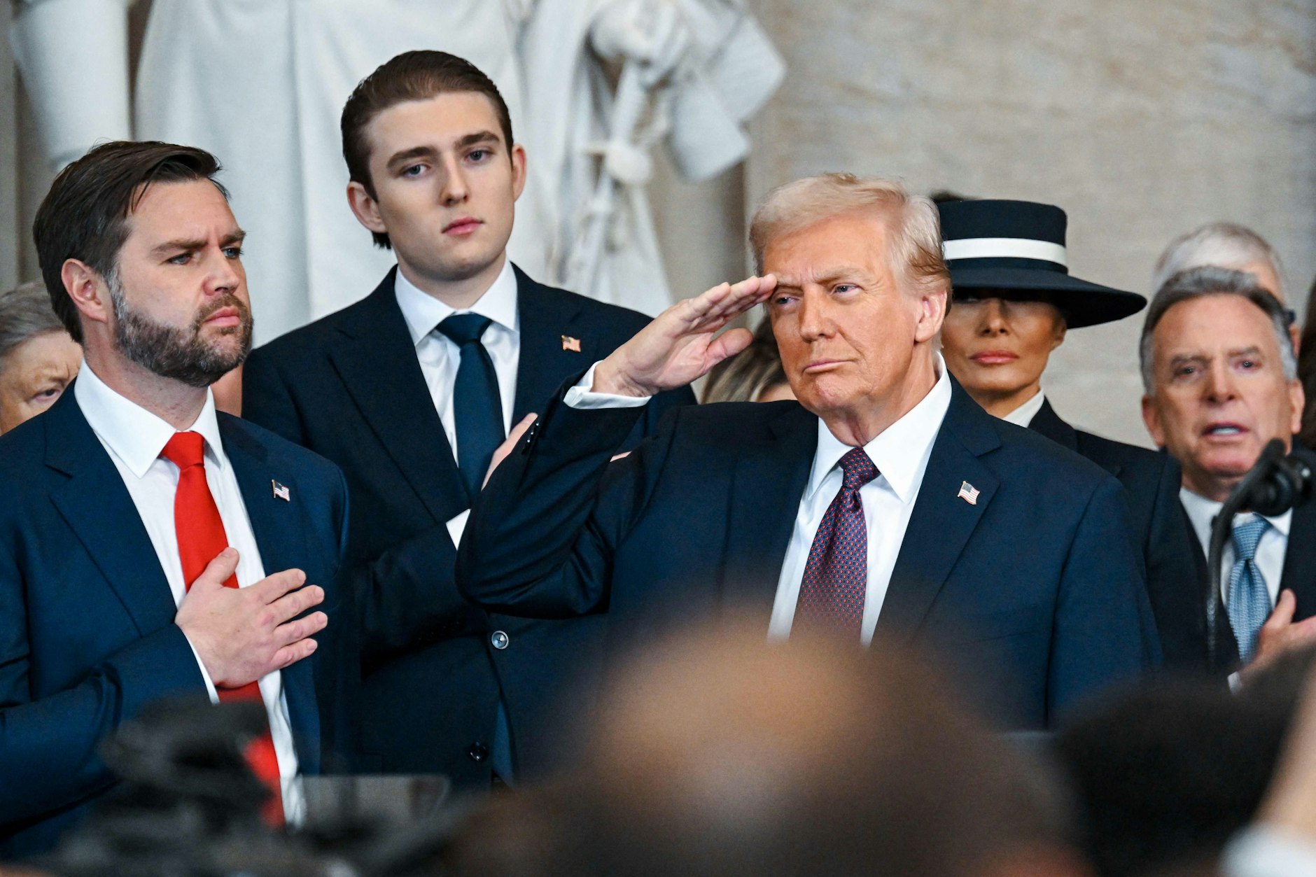 Der 47. Präsident der Vereinigten Staaten, Donald Trump