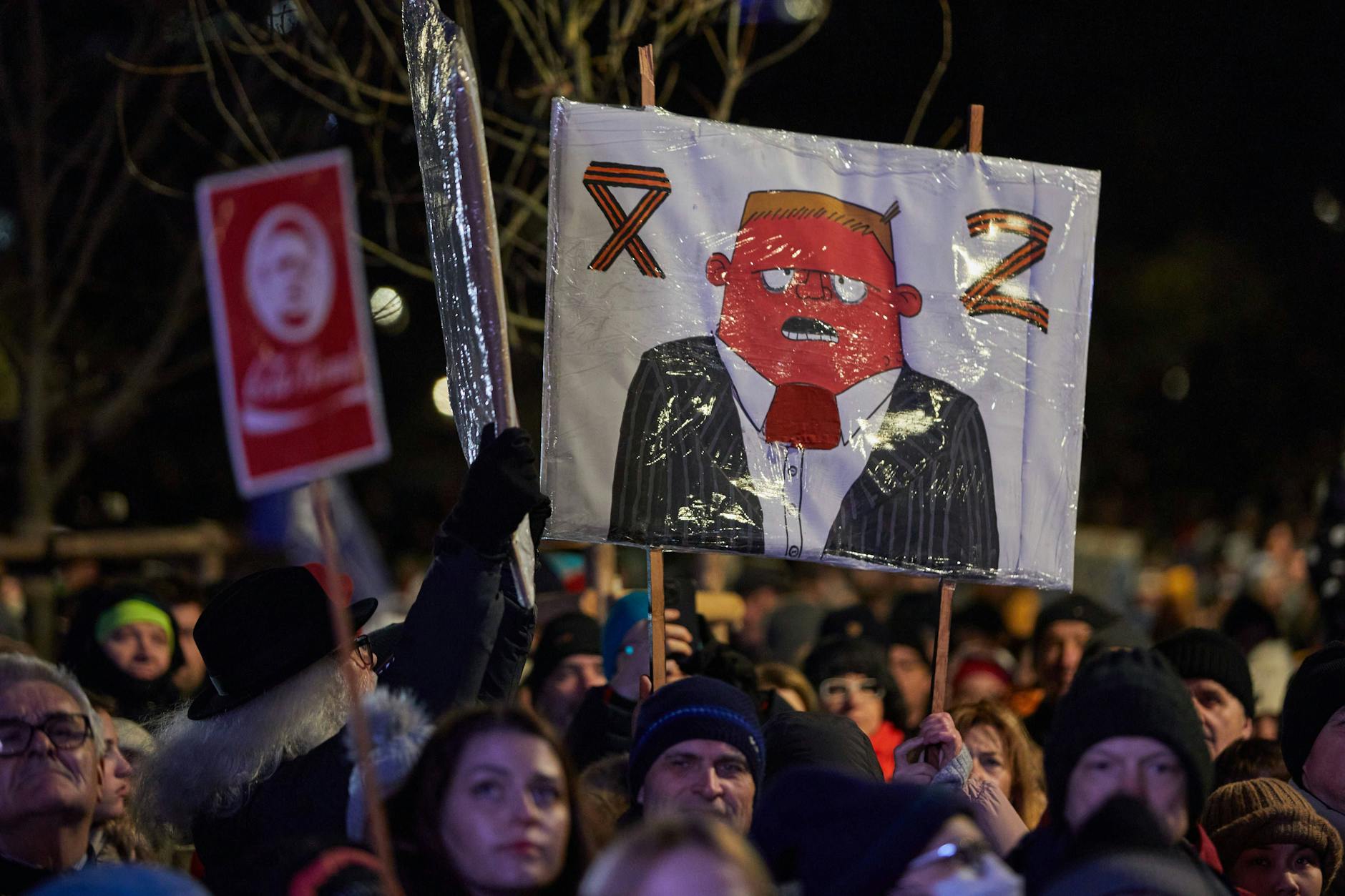 Slowakei: Protest gegen die Regierung Robert Ficos am 10. Januar in Bratislava