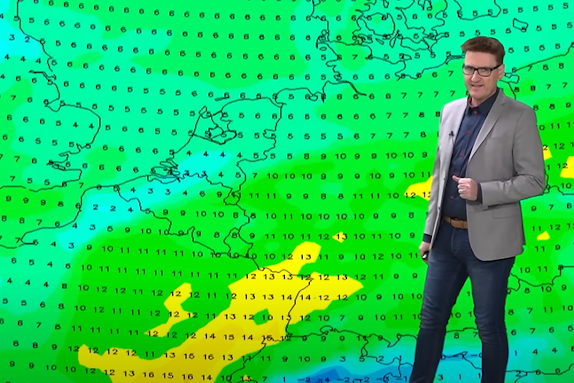 Am Wochenende wird es warm. Das Wetter hat laut Meteorologe Dominik Jung dann mit Winter so gar nichts mehr zu tun.