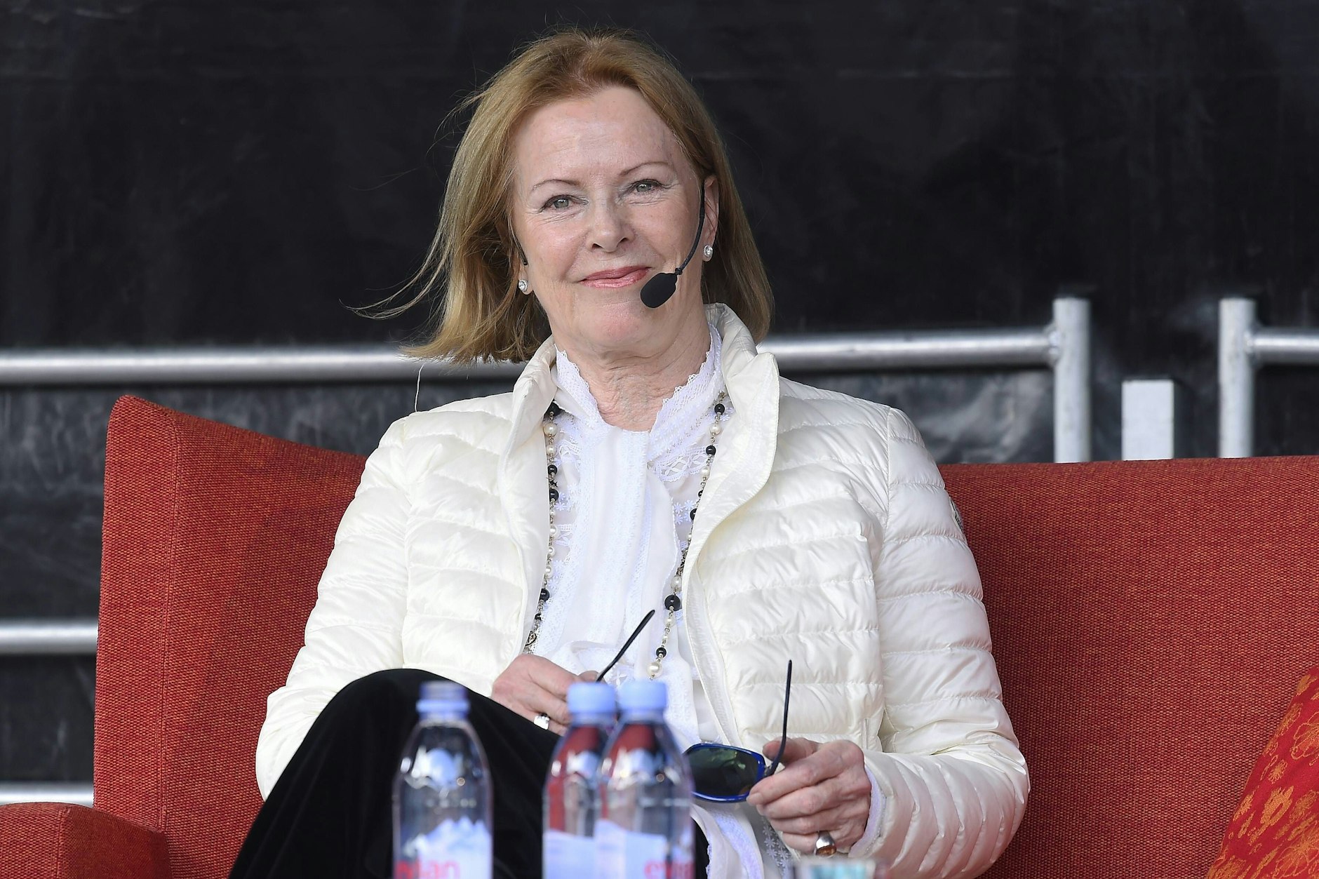 Anni-Frid Lyngstad bei einem Auftritt im Jahr 2017.