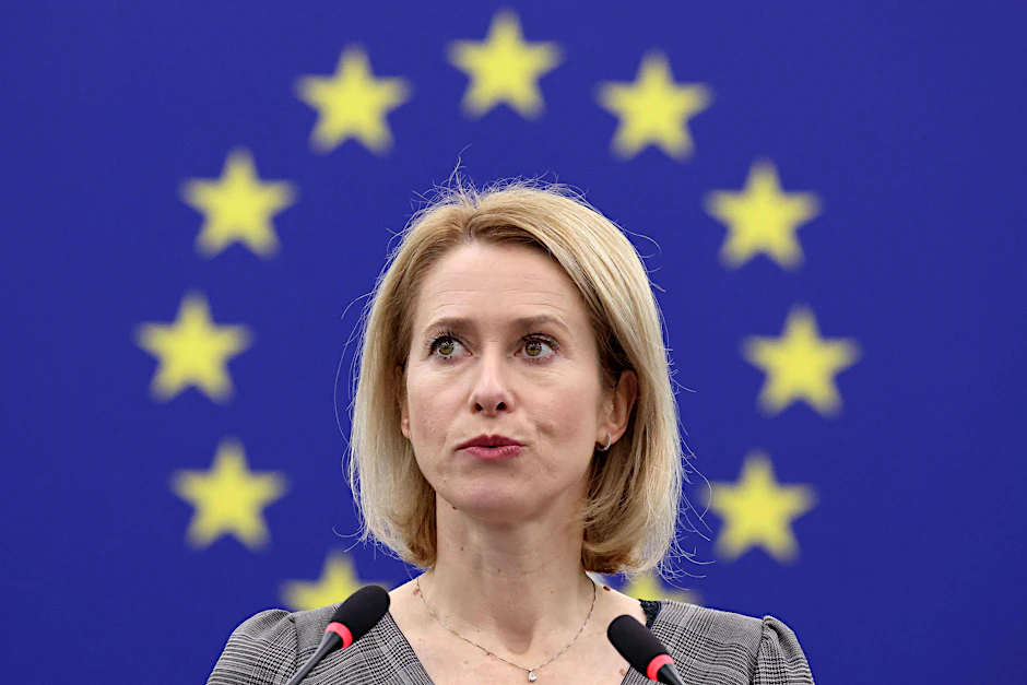 Die EU-Außenbeauftragte Kaja Kallas gilt als eine der entschiedensten Unterstützerinnen der Ukraine im Krieg gegen Russland.