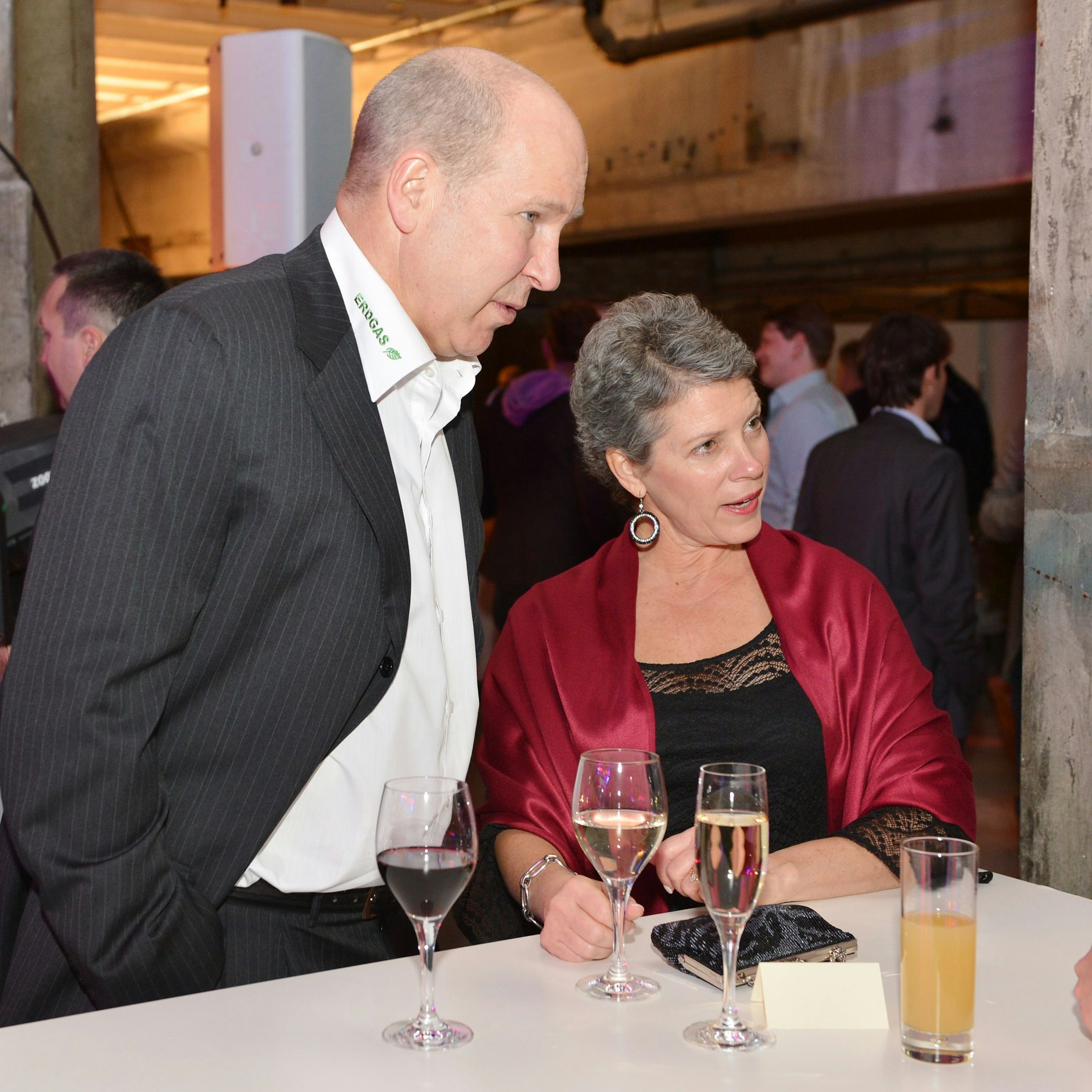 Nancy Jackson besuchte ihren Don selten in Berlin, zum Meister-Dinner 2013 war sie aus den USA eingeflogen.