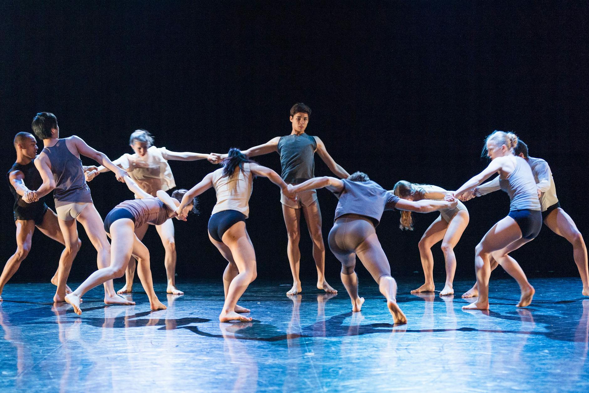 Schüler der Staatlichen Ballettschule Berlin bei einer Aufführung 2017