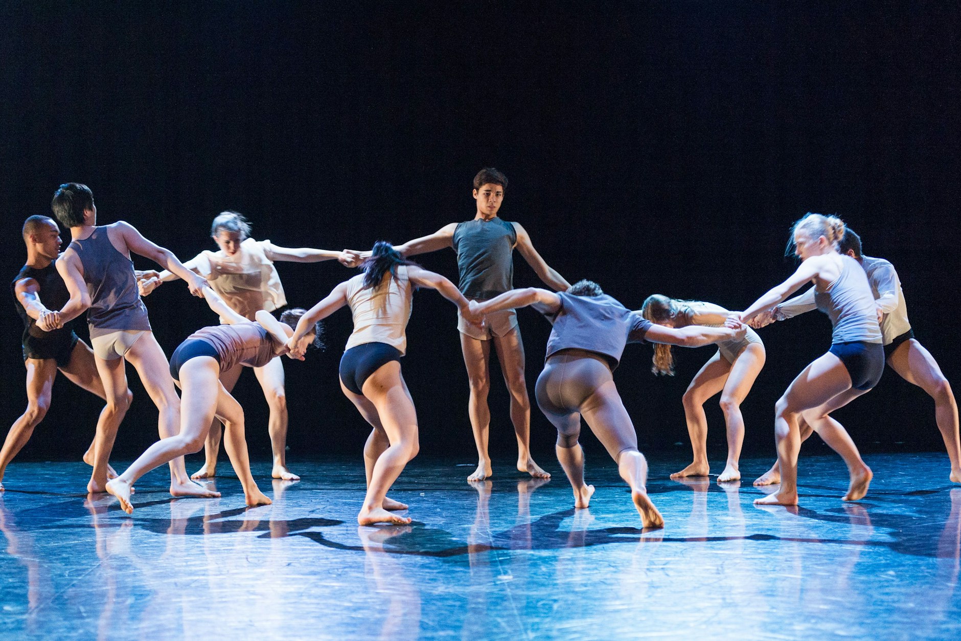 Schüler der Staatlichen Ballettschule Berlin bei einer Aufführung 2017
