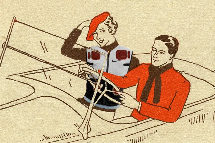 Die Heizweste war an diesem Tag sehr attraktiv.