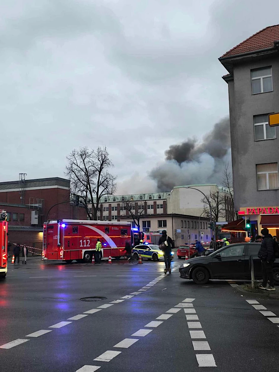 Großbrand in der Gotthardstraße 92.