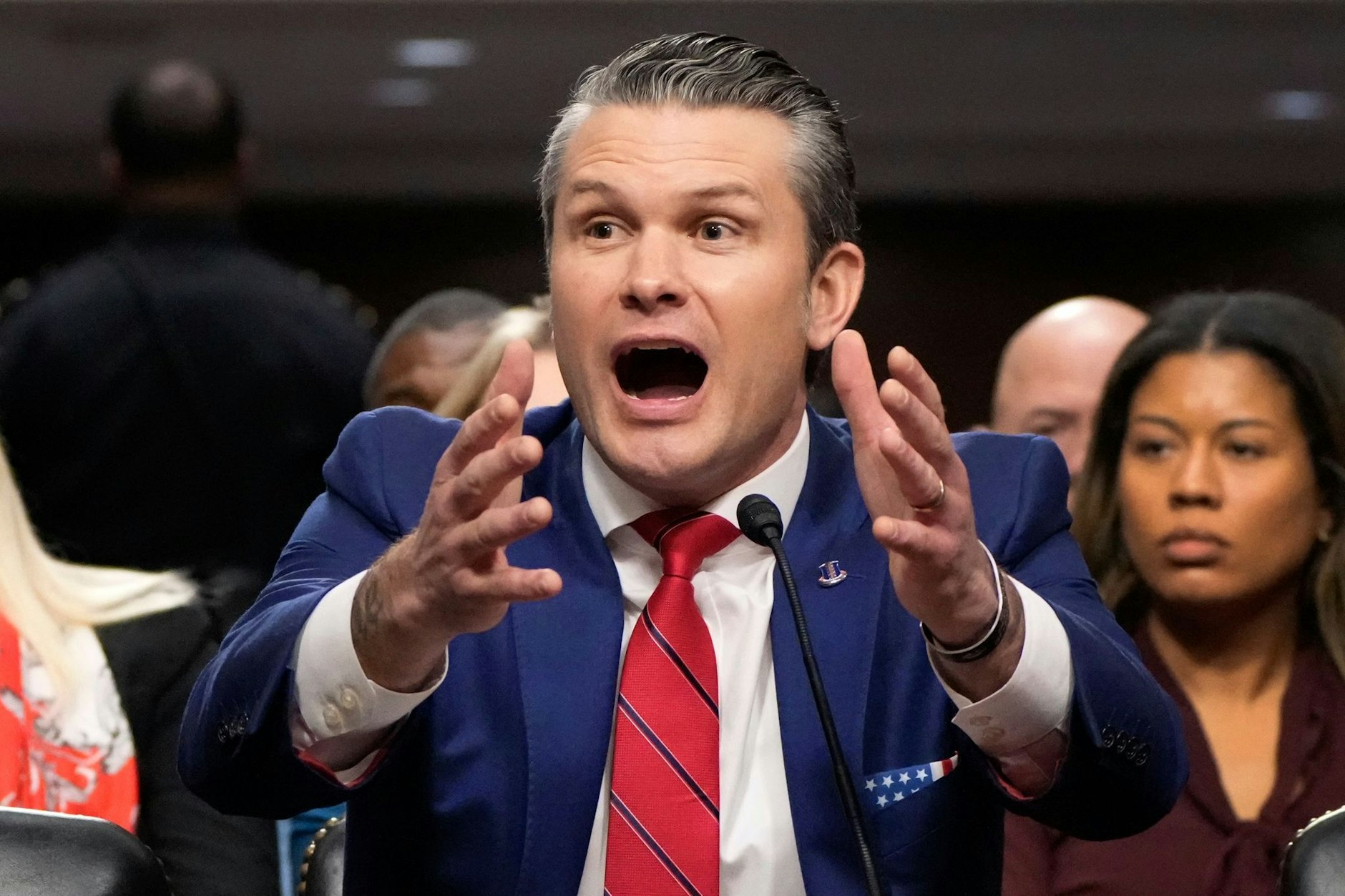 Pete Hegseth soll Verteidigungsminister werden - trotz diverser Vorwürfe.
