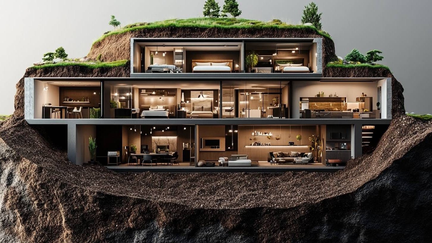 Die Vorstellung, wie der Bunker aufgebaut sein soll, sind schon recht konkret. Das ganze Projekt soll rund 600 Millionen Dollar kosten.