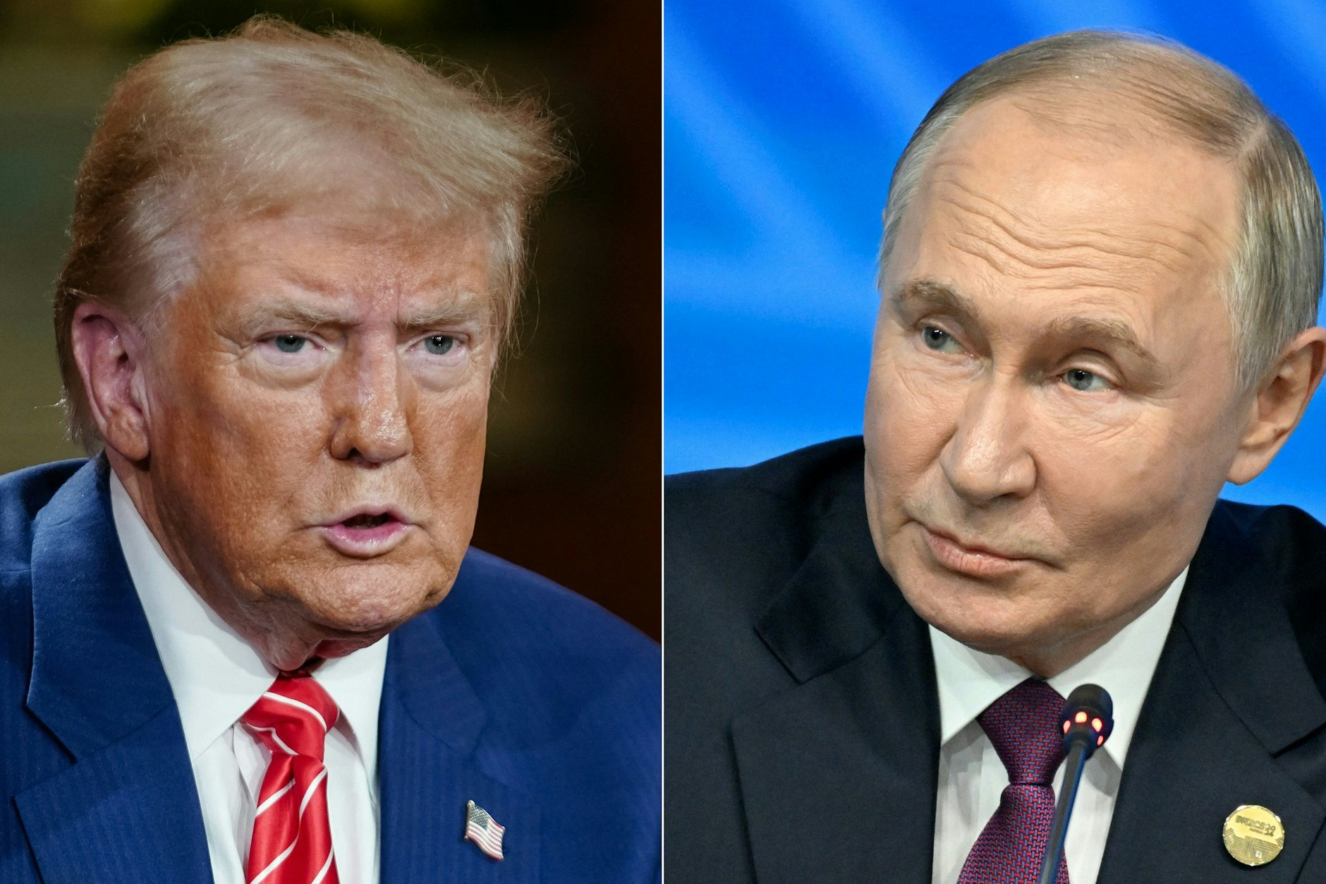US-Präsident Donald Trump und der russische Präsident Wladimir Putin