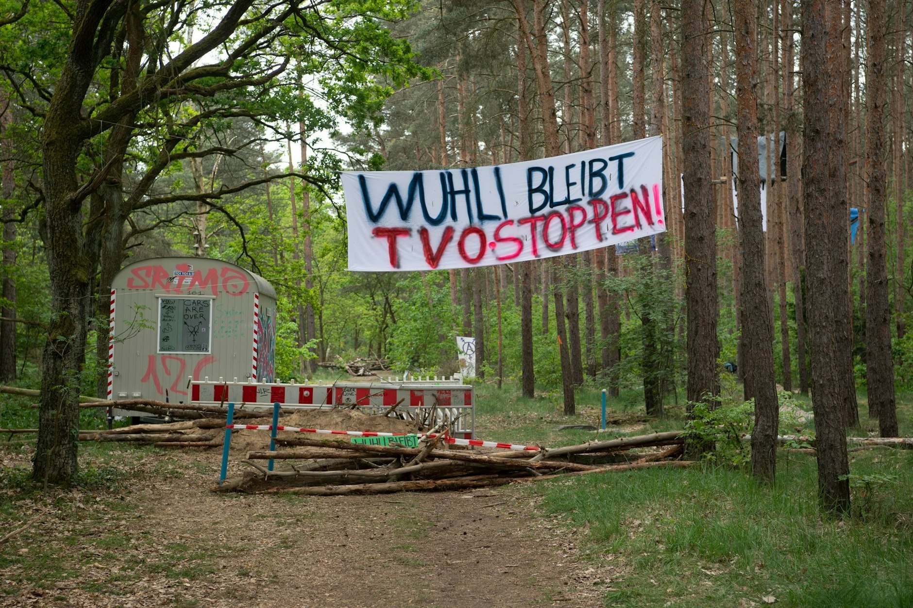 Die geplante „Tangentiale Verbindung Ost“ durch die Wuhlheide in Treptow-Köpenick sorgt für Unmut bei Aktivisten.