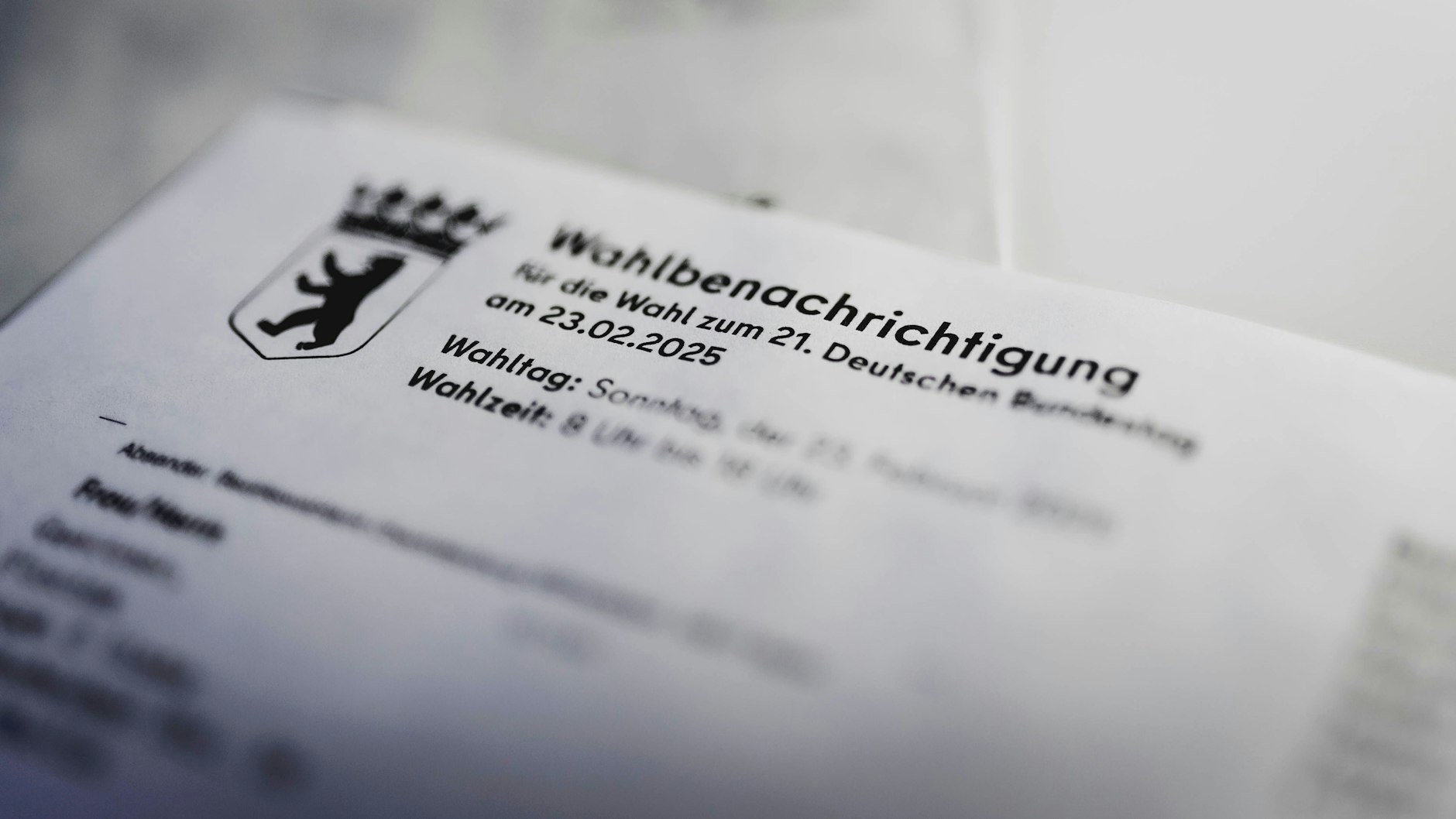 800 Wahlscheine waren doppelt ausgedruckt und versandt worden.