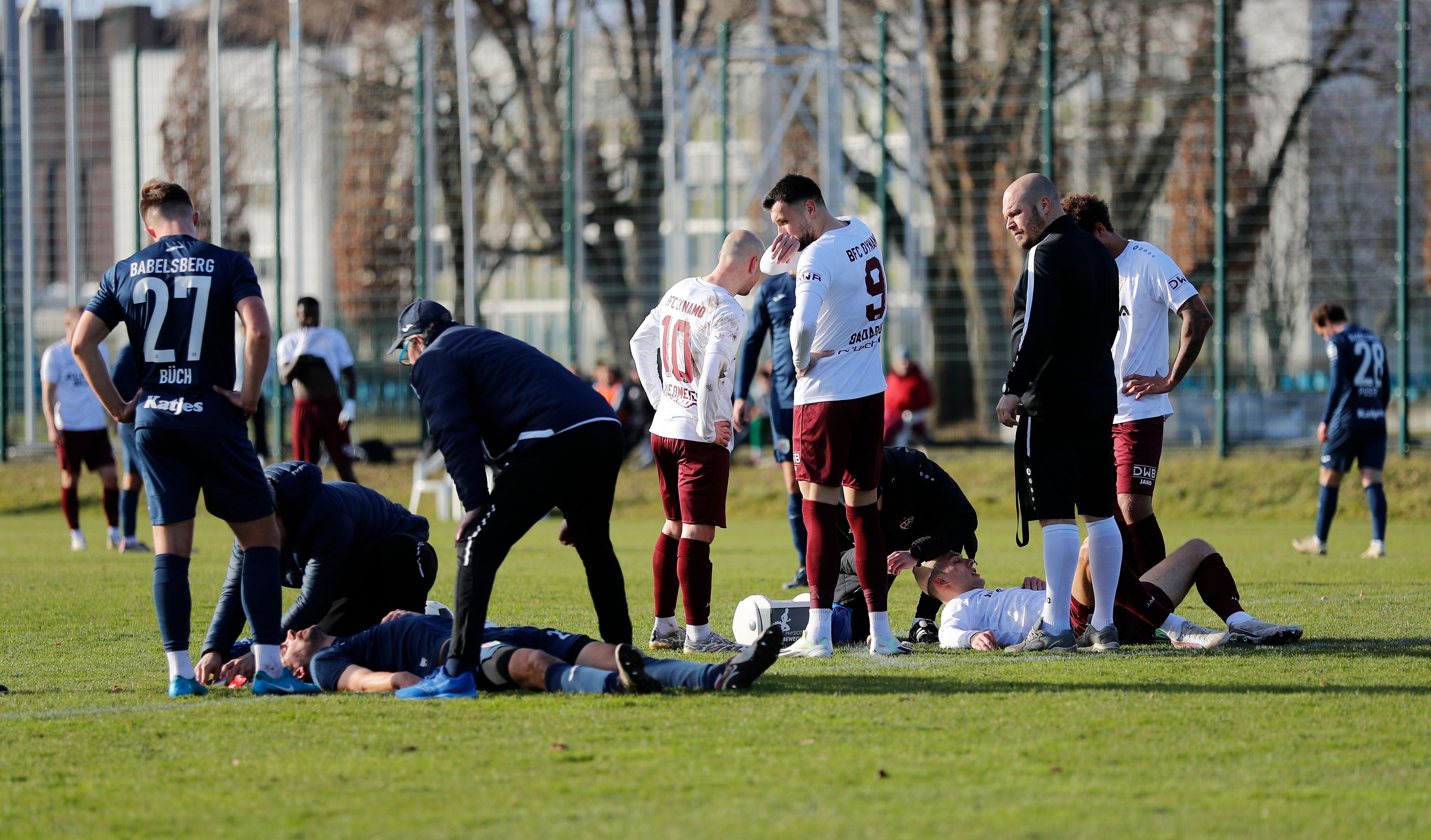 BFC Dynamo: Schreck-Moment beim Geheimtest gegen Babelsberg