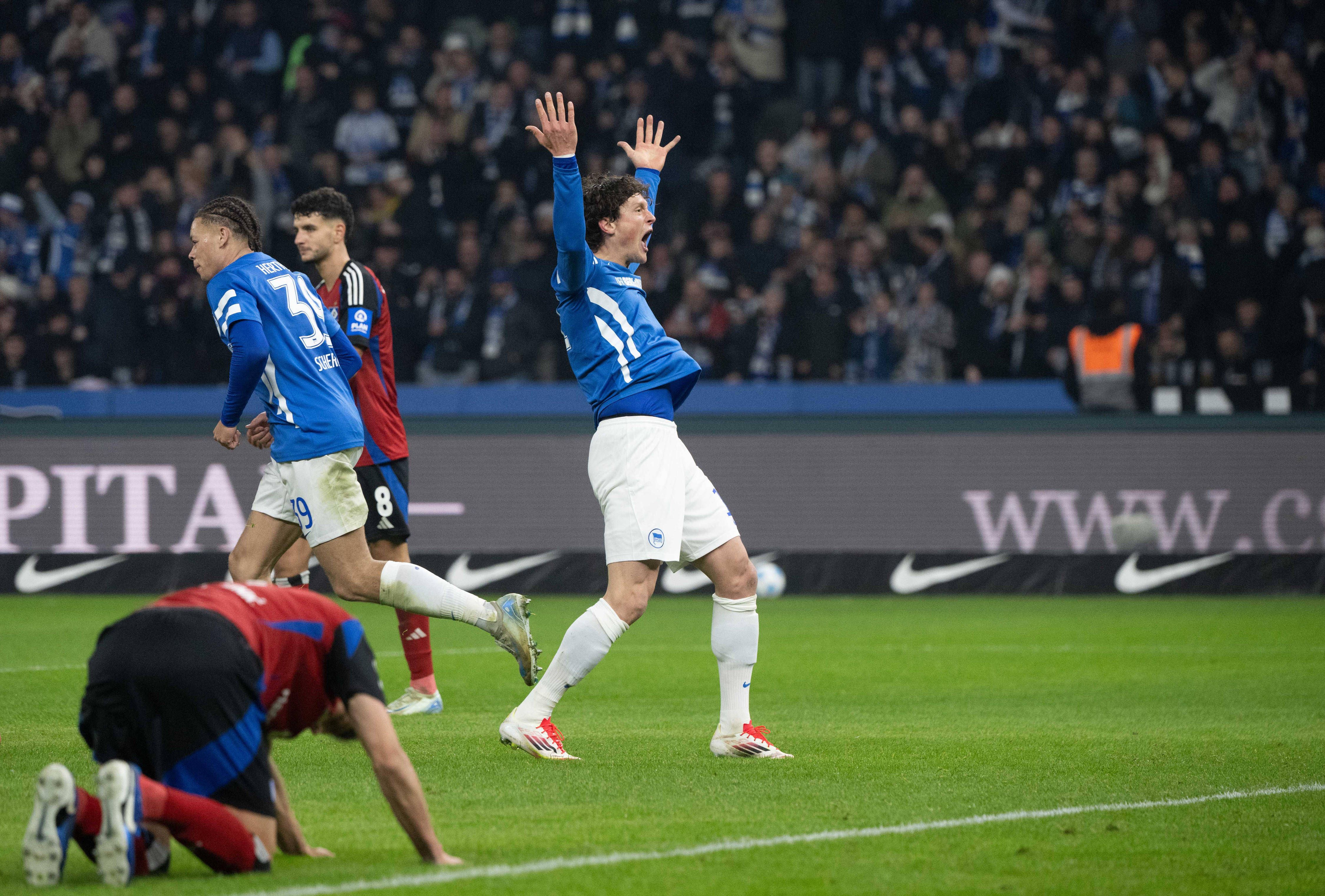 Image - Hertha BSC 2:3! Fabian Reese zaubert wieder, aber der HSV ist zu abgezockt