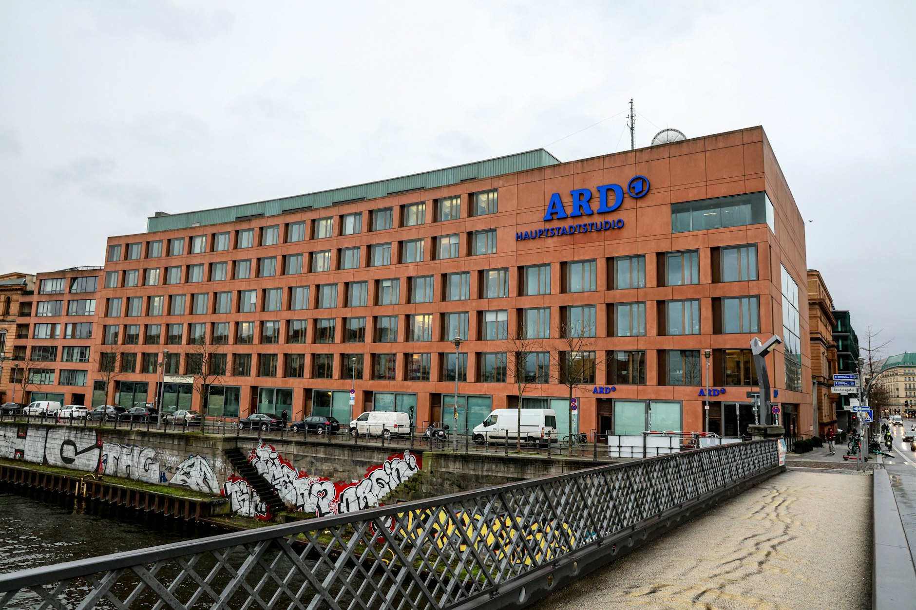 Das ARD-Hauptstadtstudio im Berliner Regierungsviertel
