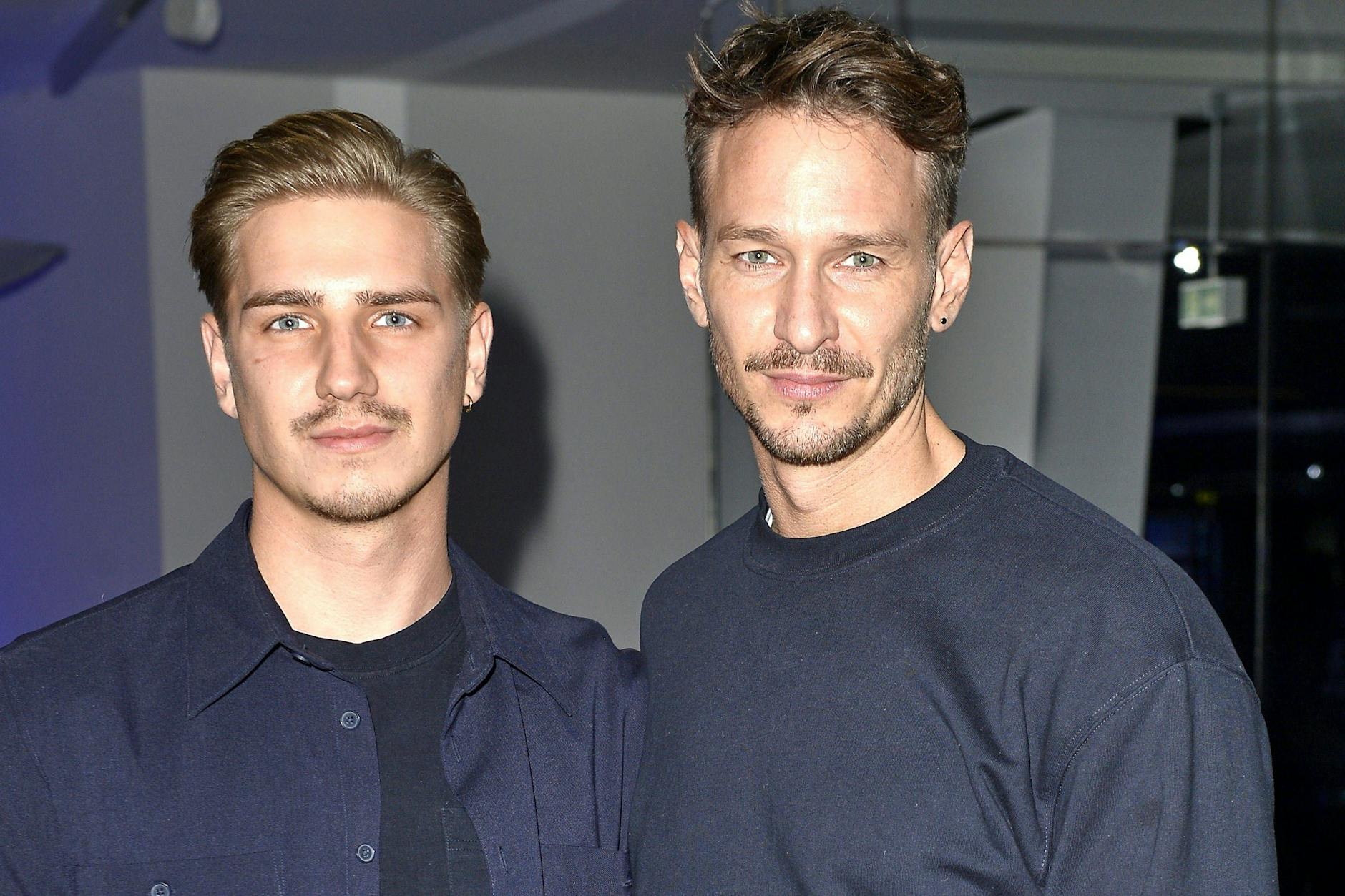 Schauspiel-Star und „Tatort“-Kommissar Vladimir Burlakov (rechts) mit seinem Lebensgefährten Martin Samek.