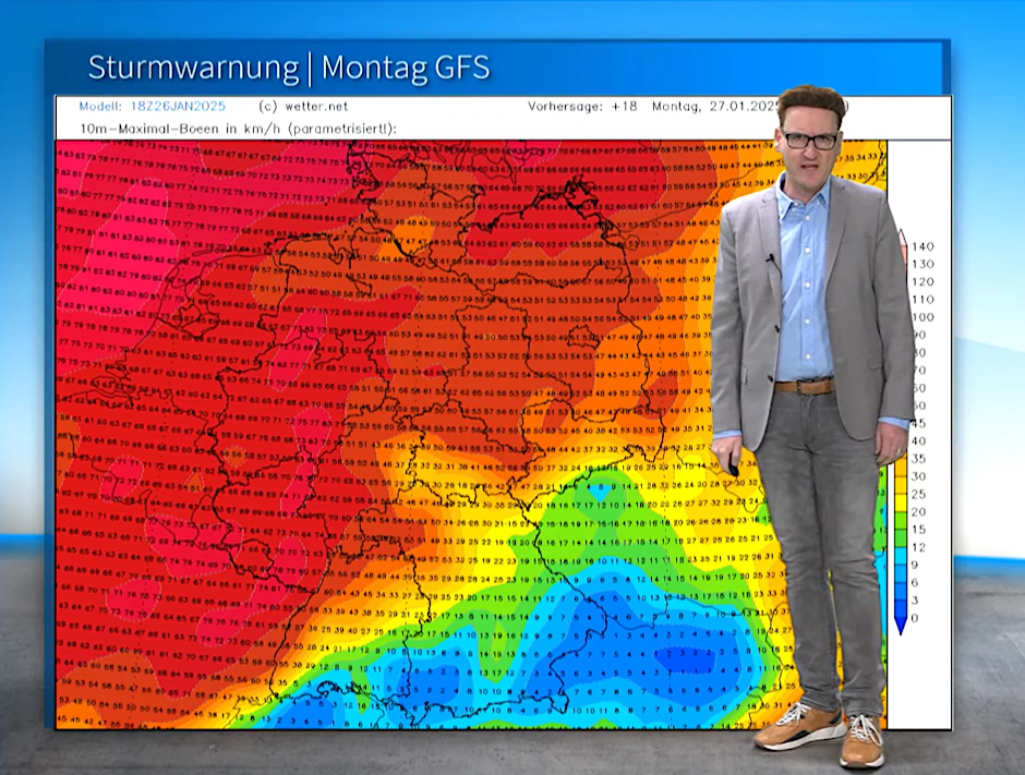 Am Montag kann es in weiten Teilen Deutschlands schwere Sturmböen geben - auch Dominik Jung warnt vor dem unberechenbaren Wetter zum Wochenstart.