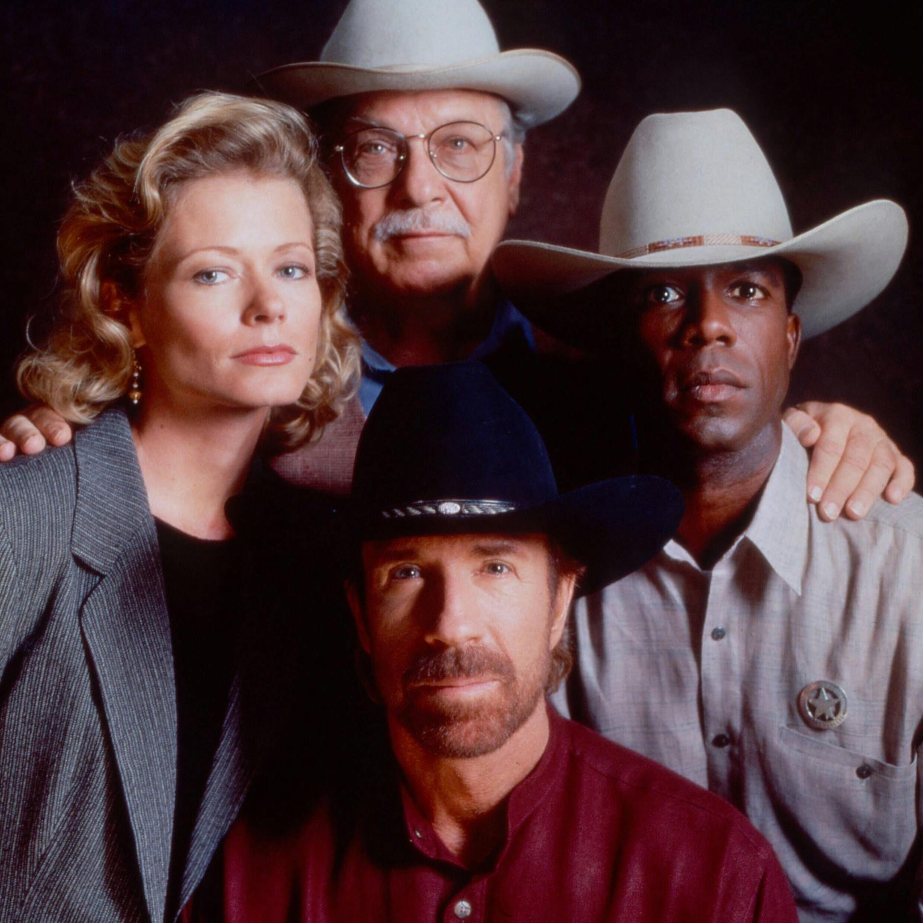 Chuck Norris in seiner Paraderolle als „Walker, Texas Ranger“.