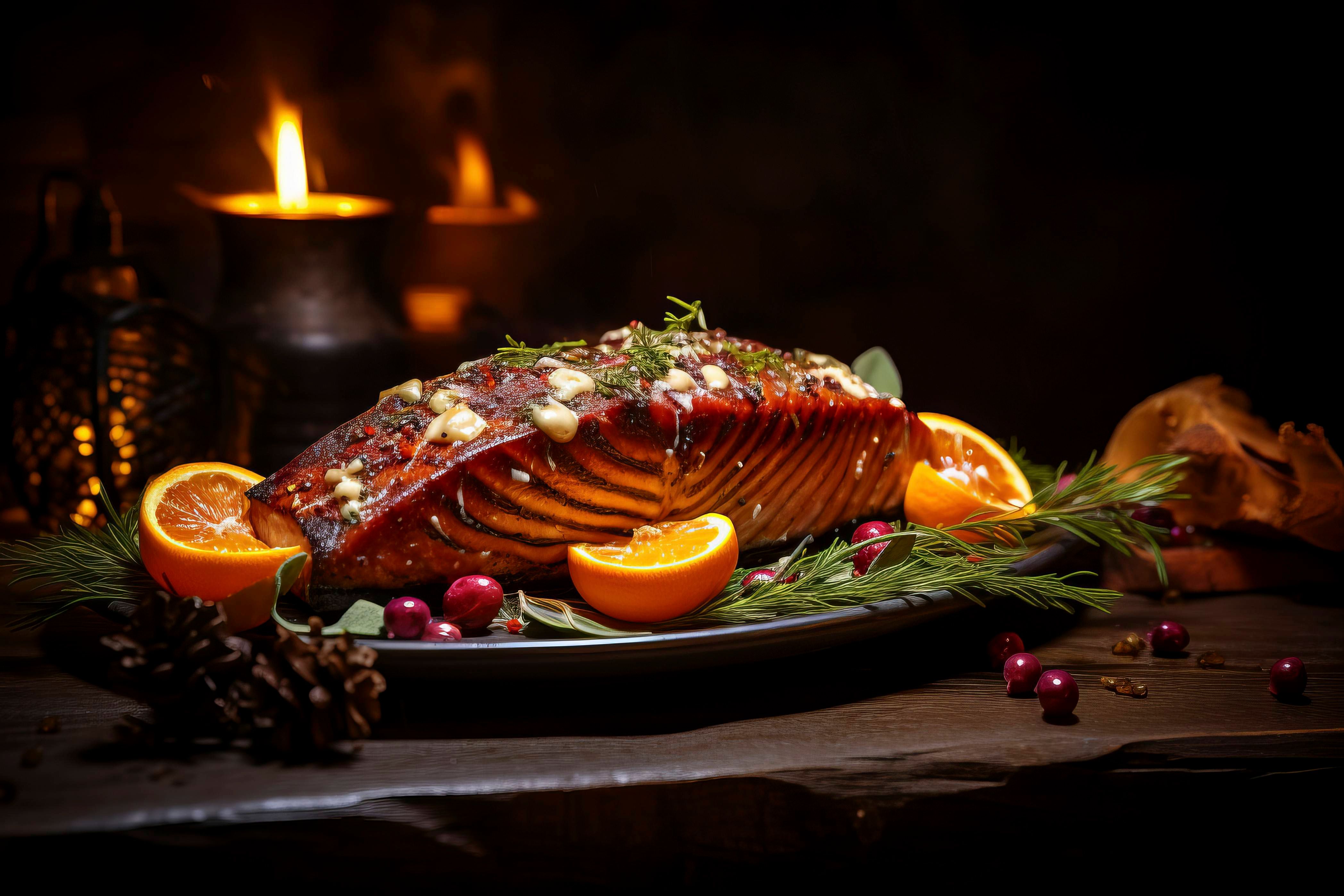 Ofen-Lachs mit Zitronen-Kräuterkruste: Leichtes Rezept zum Abnehmen