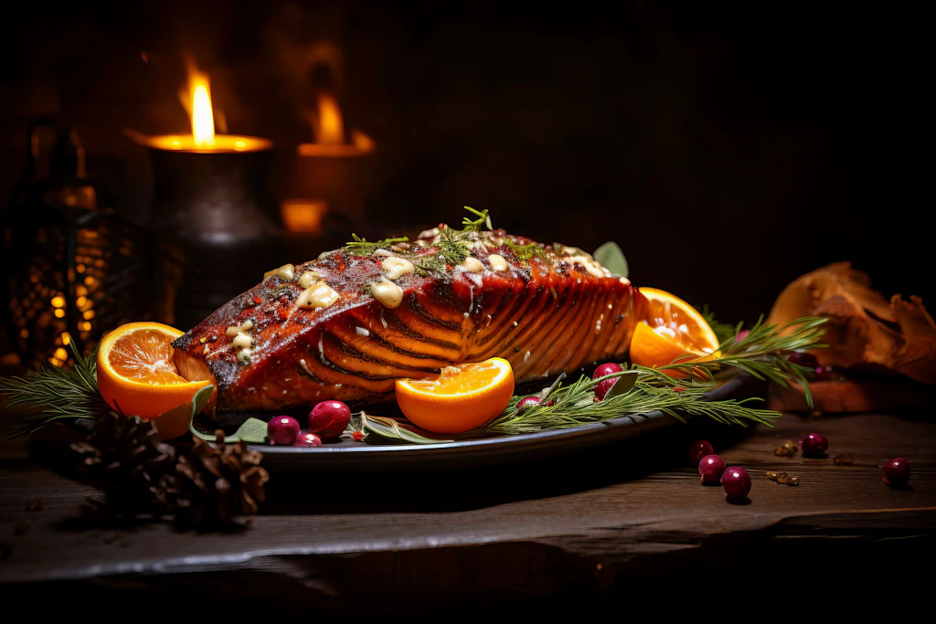 Ofen-Lachs mit Zitronen-Kräuterkruste: Leichtes Rezept zum Abnehmen