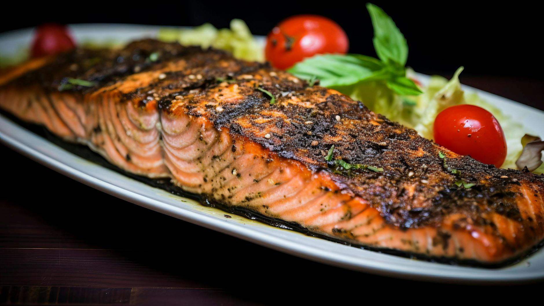 Probieren Sie das Rezept für Ofen-Lachs mit Zitronen-Kräuterkruste gleich mal aus.