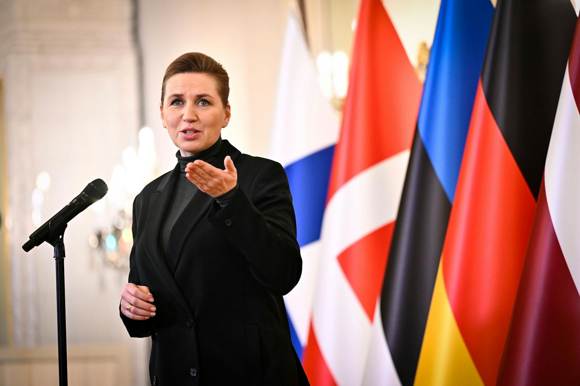 Mette Frederiksen besucht am Dienstag Berlin.