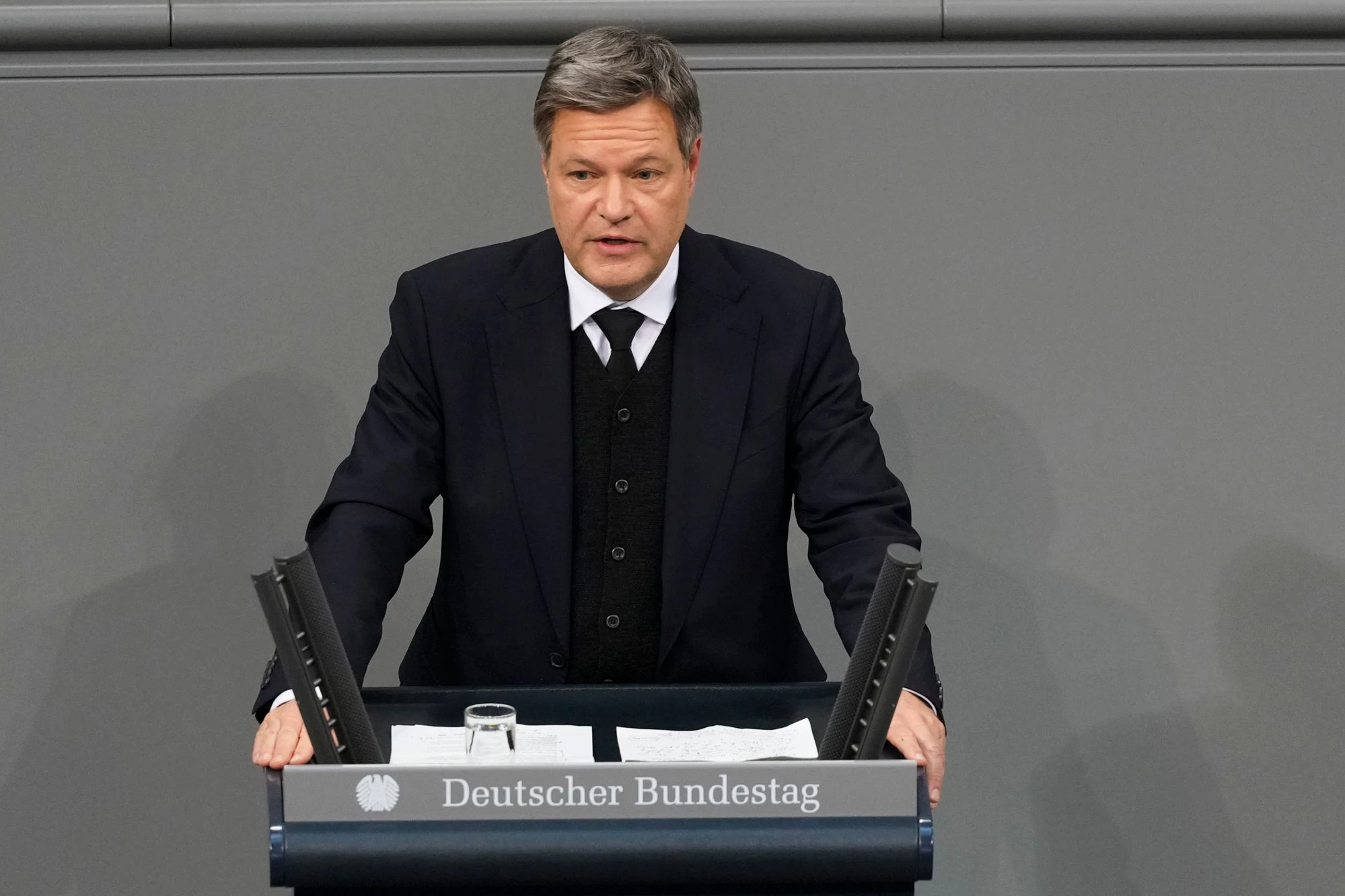 Robert Habeck appellierte an die CDU. 