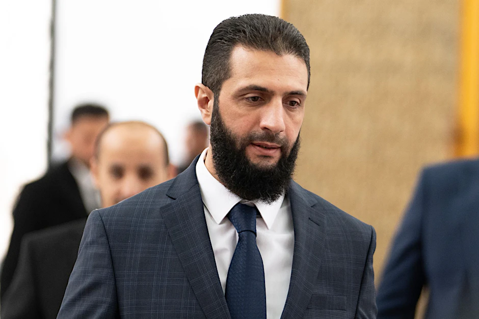 Ahmed al-Scharaa, auch bekannt als Abu Mohammed al-Dschulani