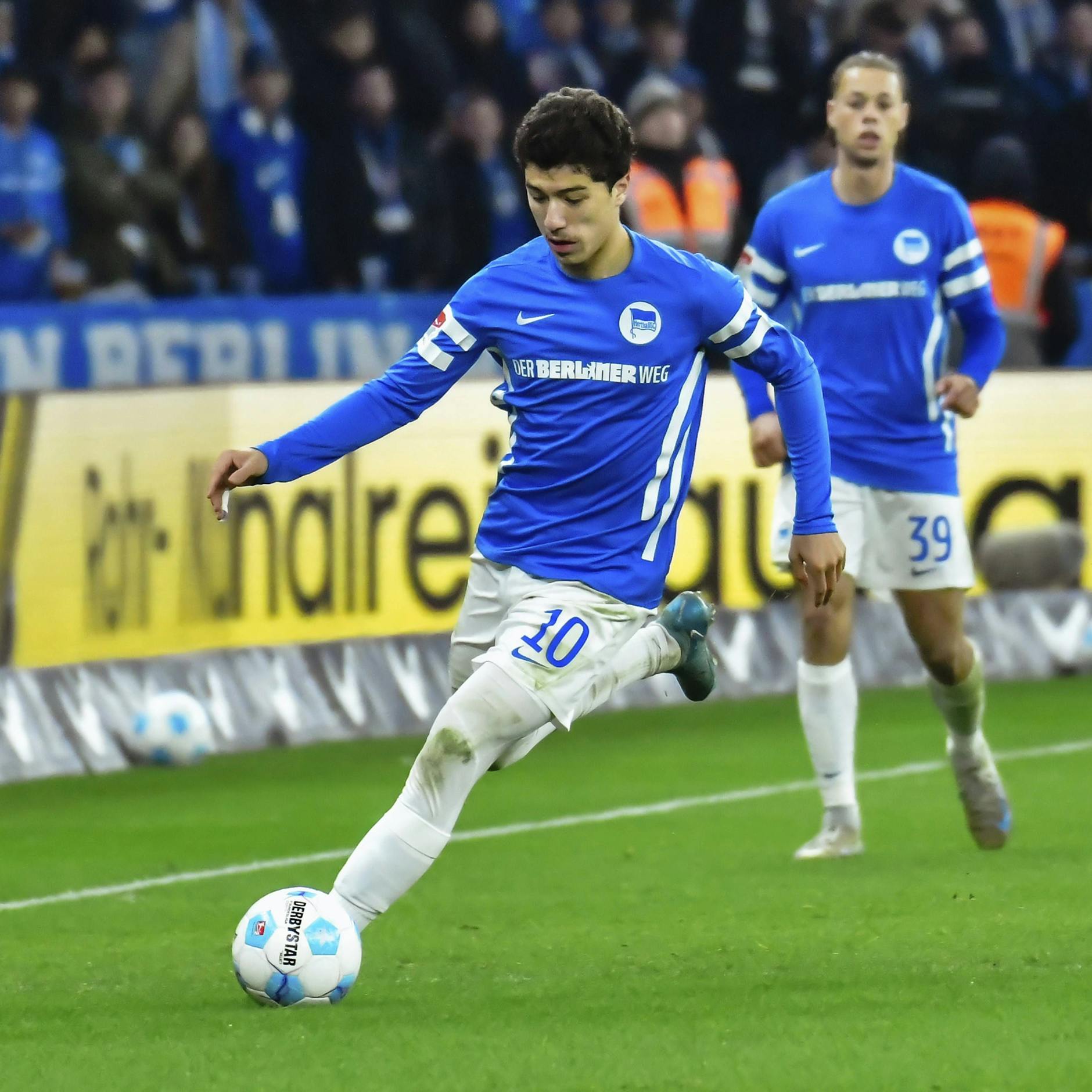 Herthas Superjuwel Ibo Maza und Derry Scherhant schafften es in die Stammelf, seit Magath weg ist.