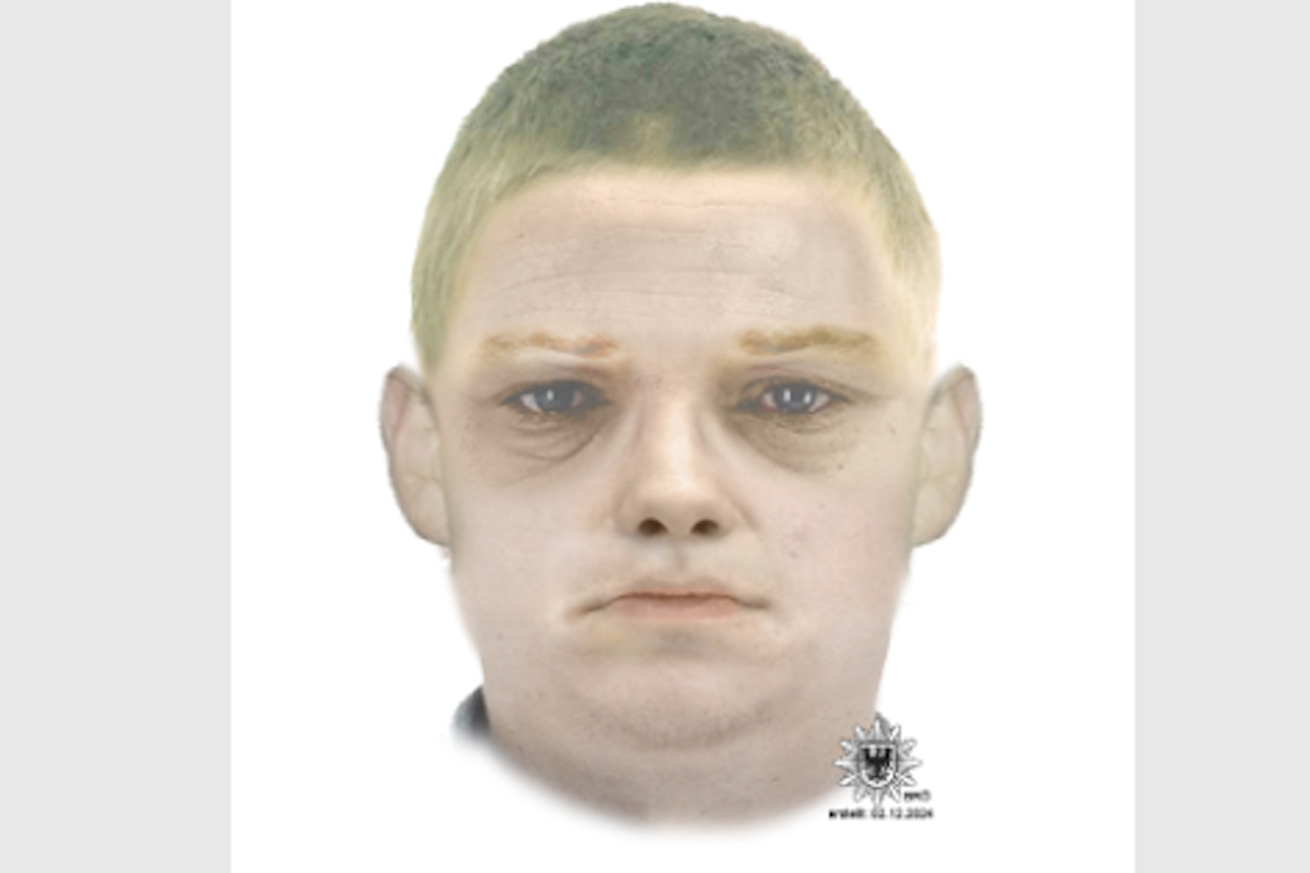 Die Polizei Brandenburg hat dieses Phantombild von dem mutmaßlichen Vergewaltiger angefertigt.