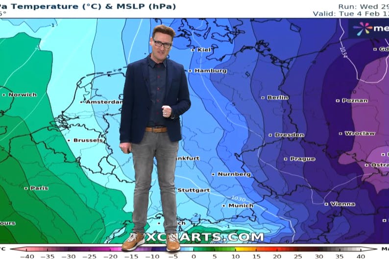 Im Februar könnte es noch mal eisig werden - laut Wetter-Experte Dominik Jung.
