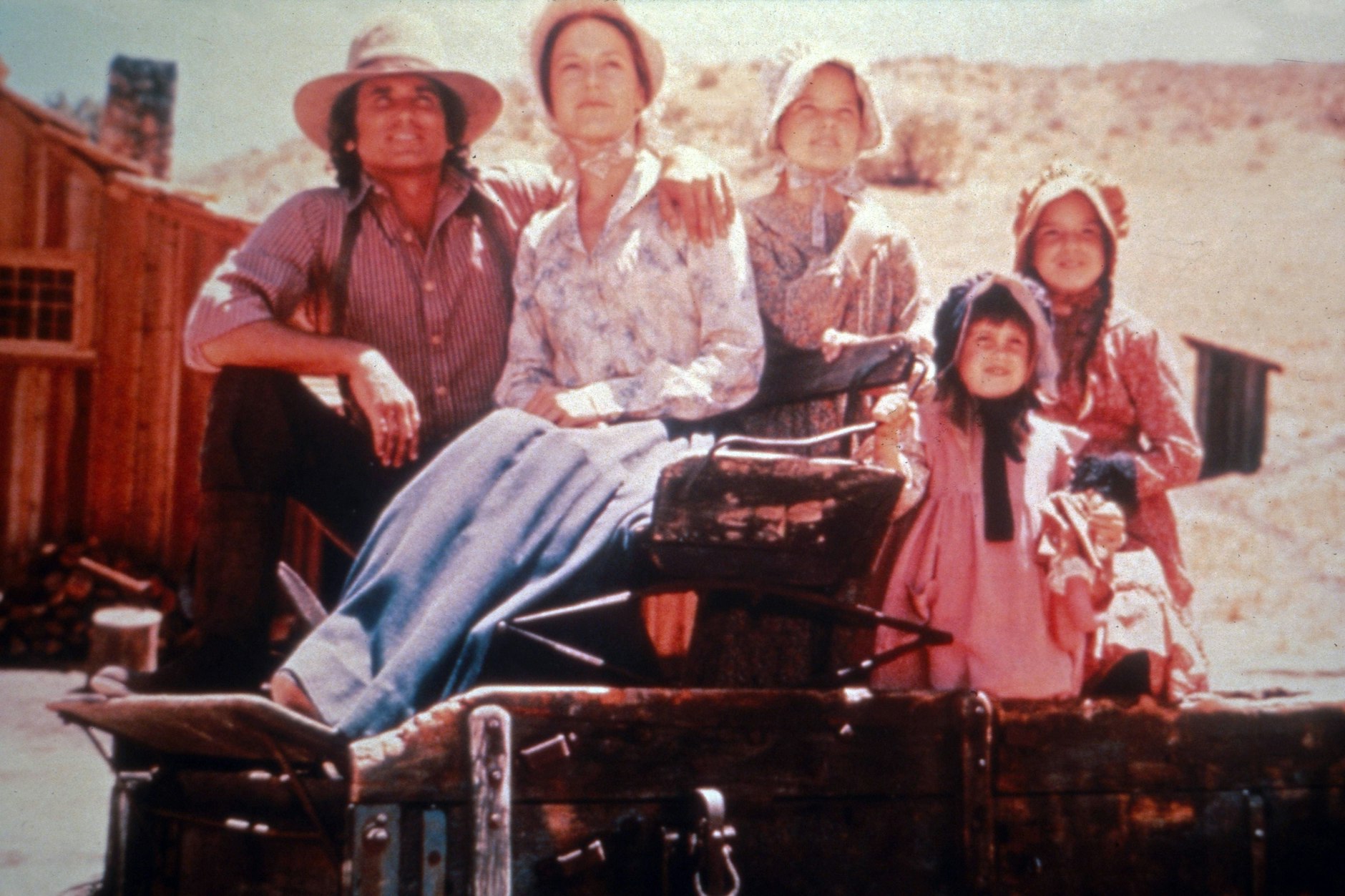 Die ursprüngliche Besetzung von „Unsere kleine Farm“ mit Michael Landon