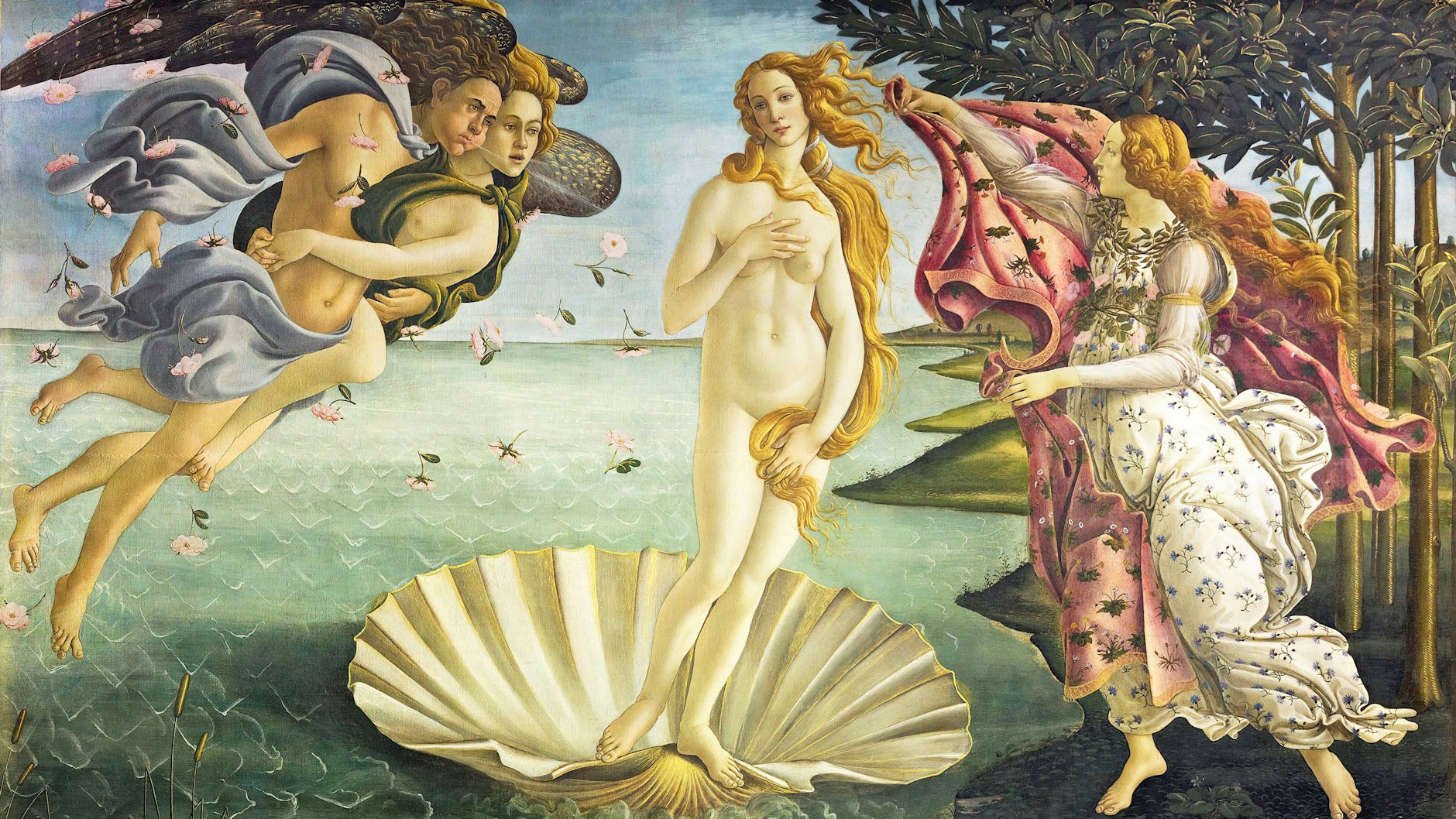 Das Gemälde Die Geburt der Venus wurde von Sandro Botticelli gemalt. Konnten Sie die Frage aus unserem Quiz des Tages beantworten?