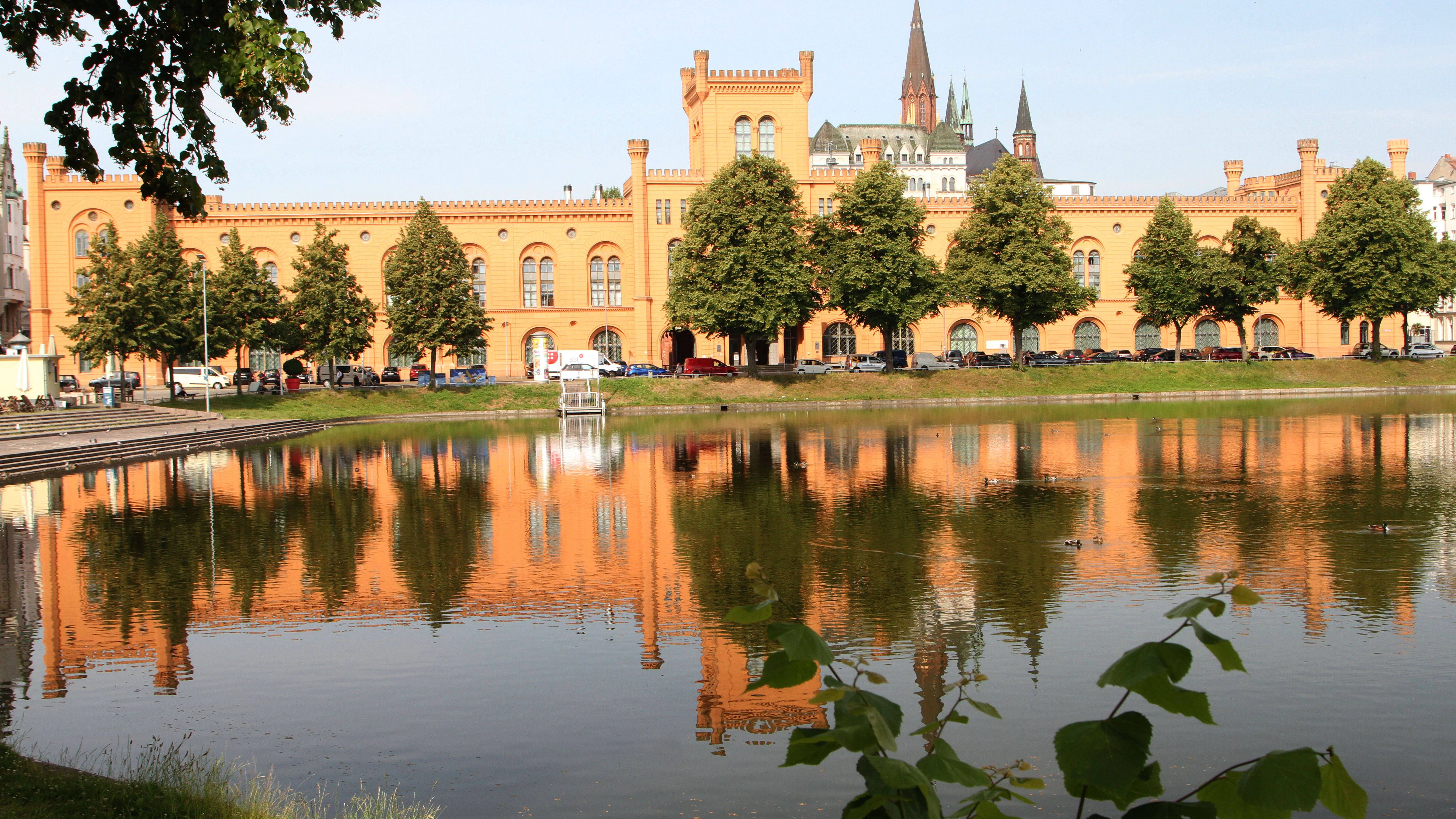 Das Innenministeriums Mecklenburg-Vorpommern in Schwerin.