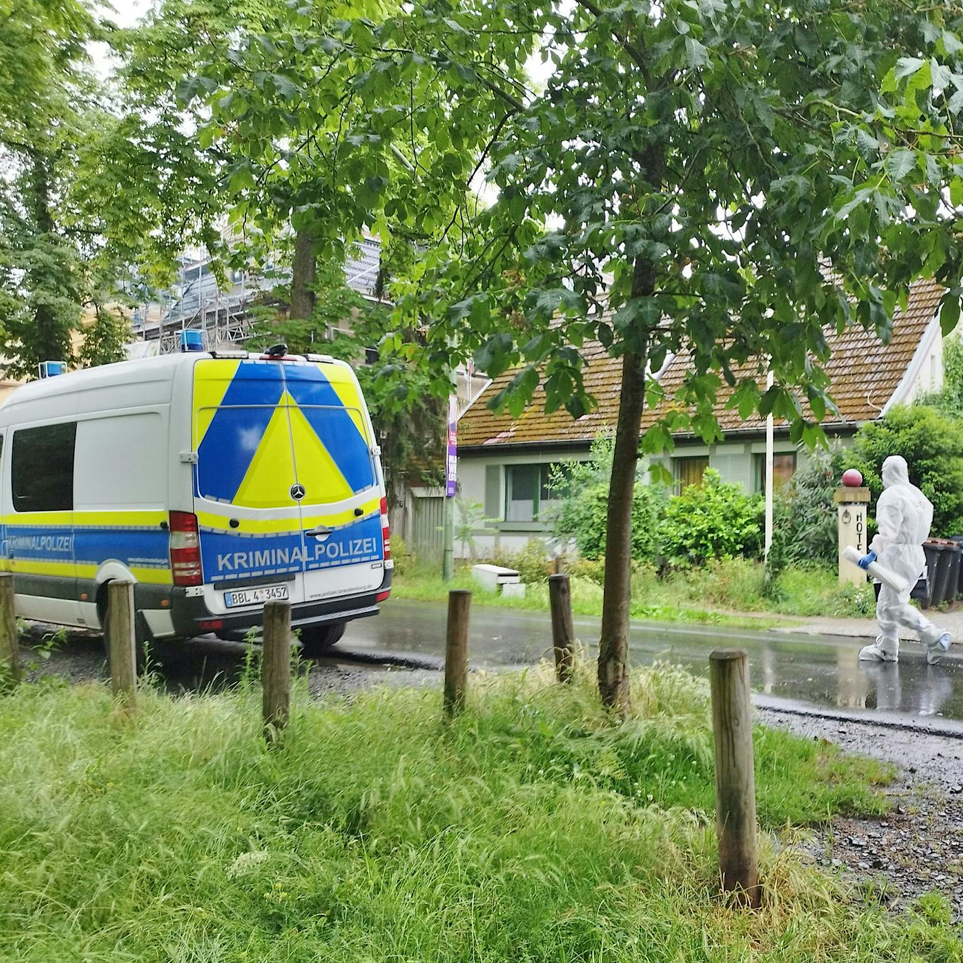 Prozess vor dem Potsdamer Landgericht: Transfrau soll Wachmann erstochen haben