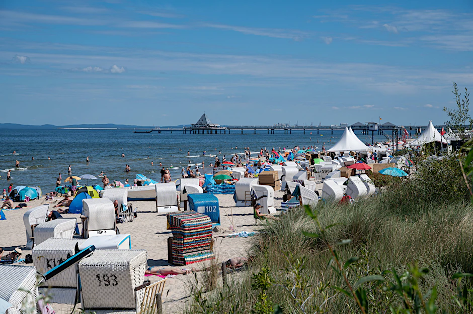 In der Ostseegemeinde Heringsdorf auf Usedom verliert auch unerklärliche Weise Einwohner.
