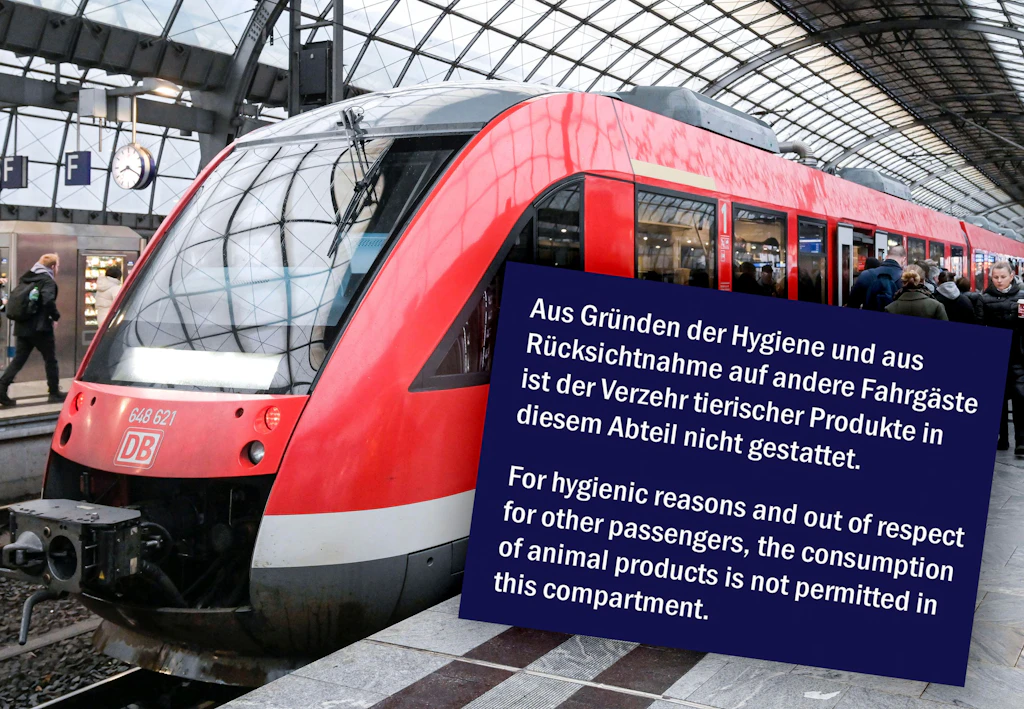 Schutz von Veganern: Wurst in der Bahn verboten? DAS steckt dahinter!