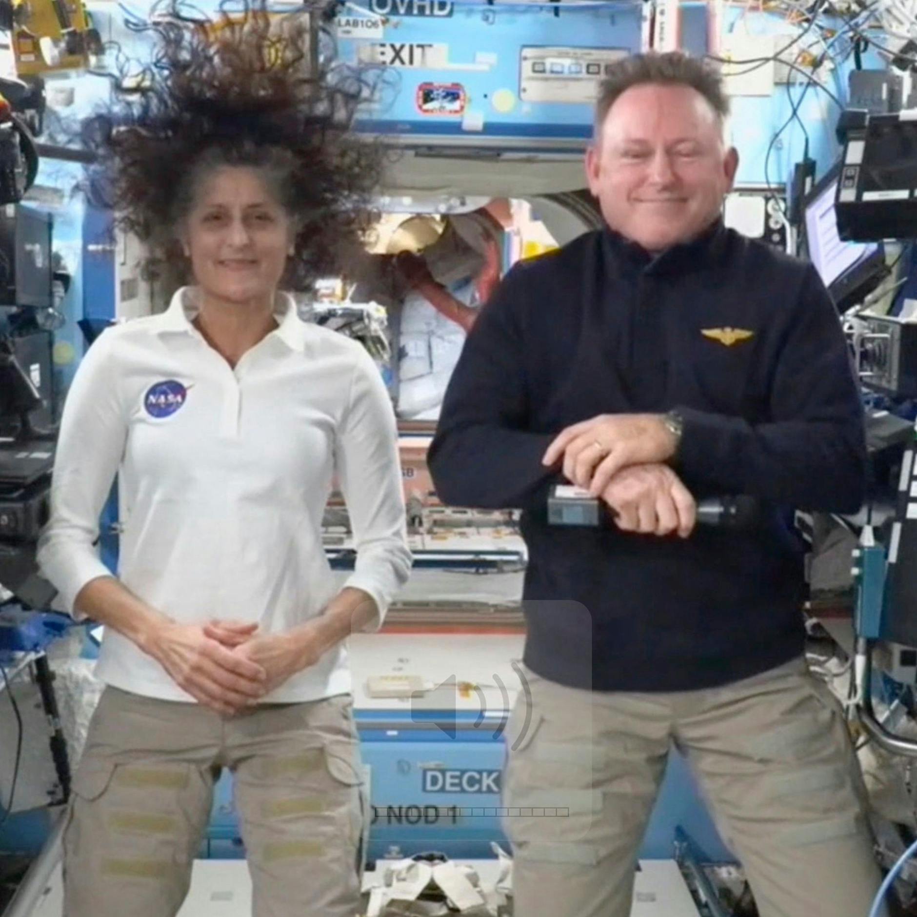 Astronauten sitzen auf ISS fest: Sie haben vergessen, wie man läuft!