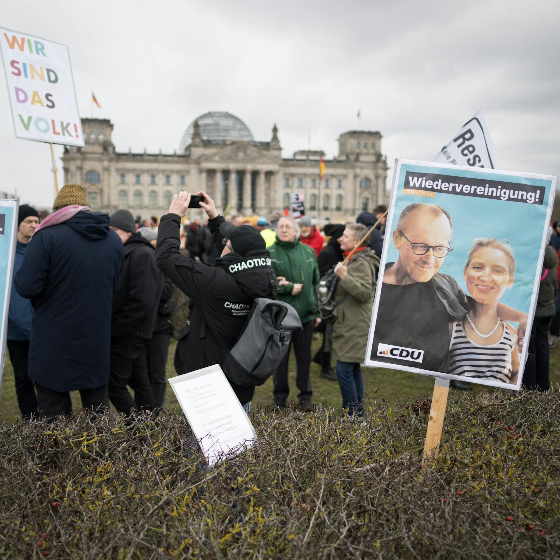 Image - „Aufstand der Anständigen“: 60.000 Menschen demonstrieren in Berlin gegen rechts