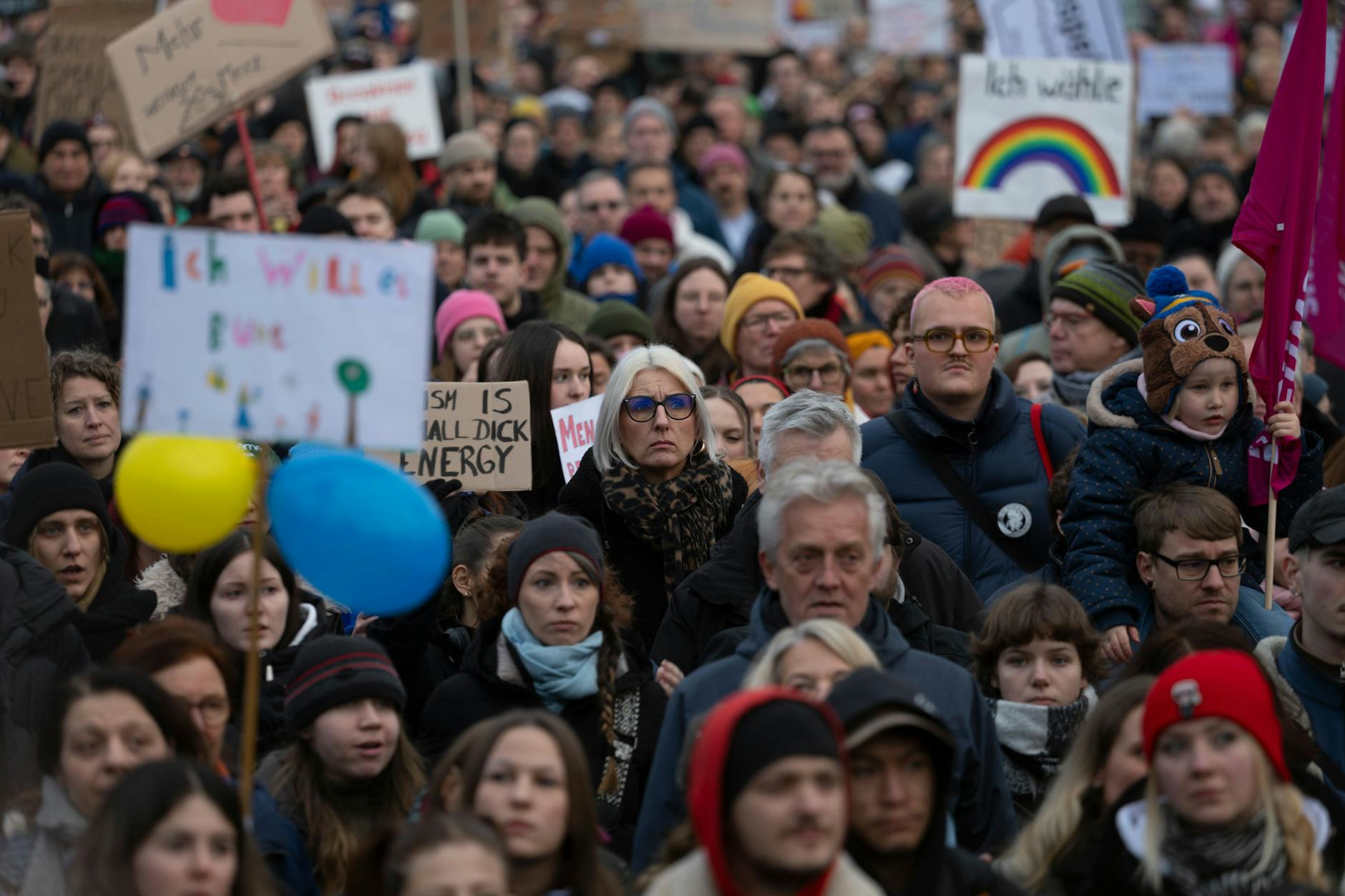 Der Zustrom riss nicht ab – 160.000 demonstrieren in Berlin gegen rechts