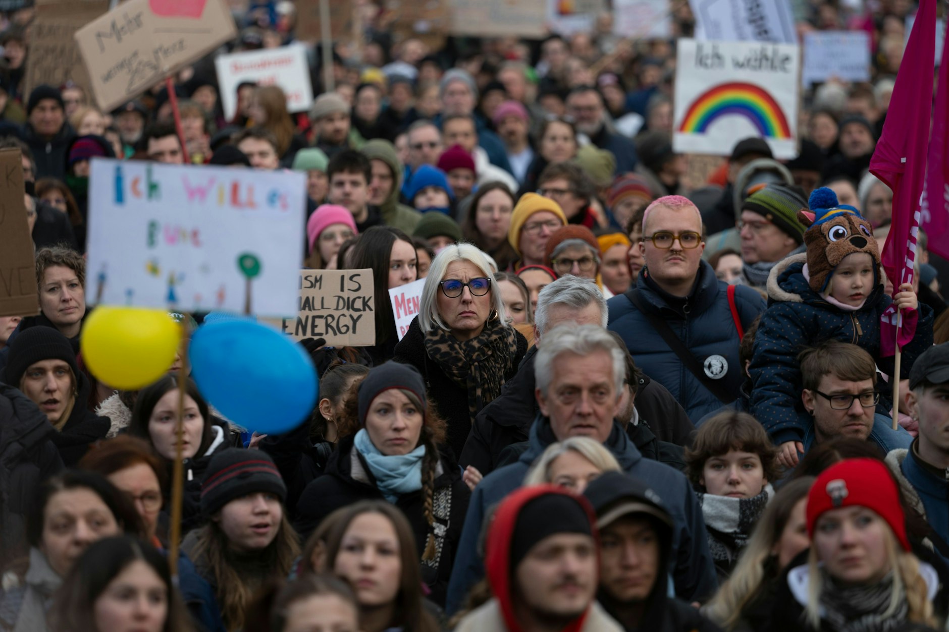 Der Zustrom riss nicht ab – 160.000 demonstrieren in Berlin gegen rechts