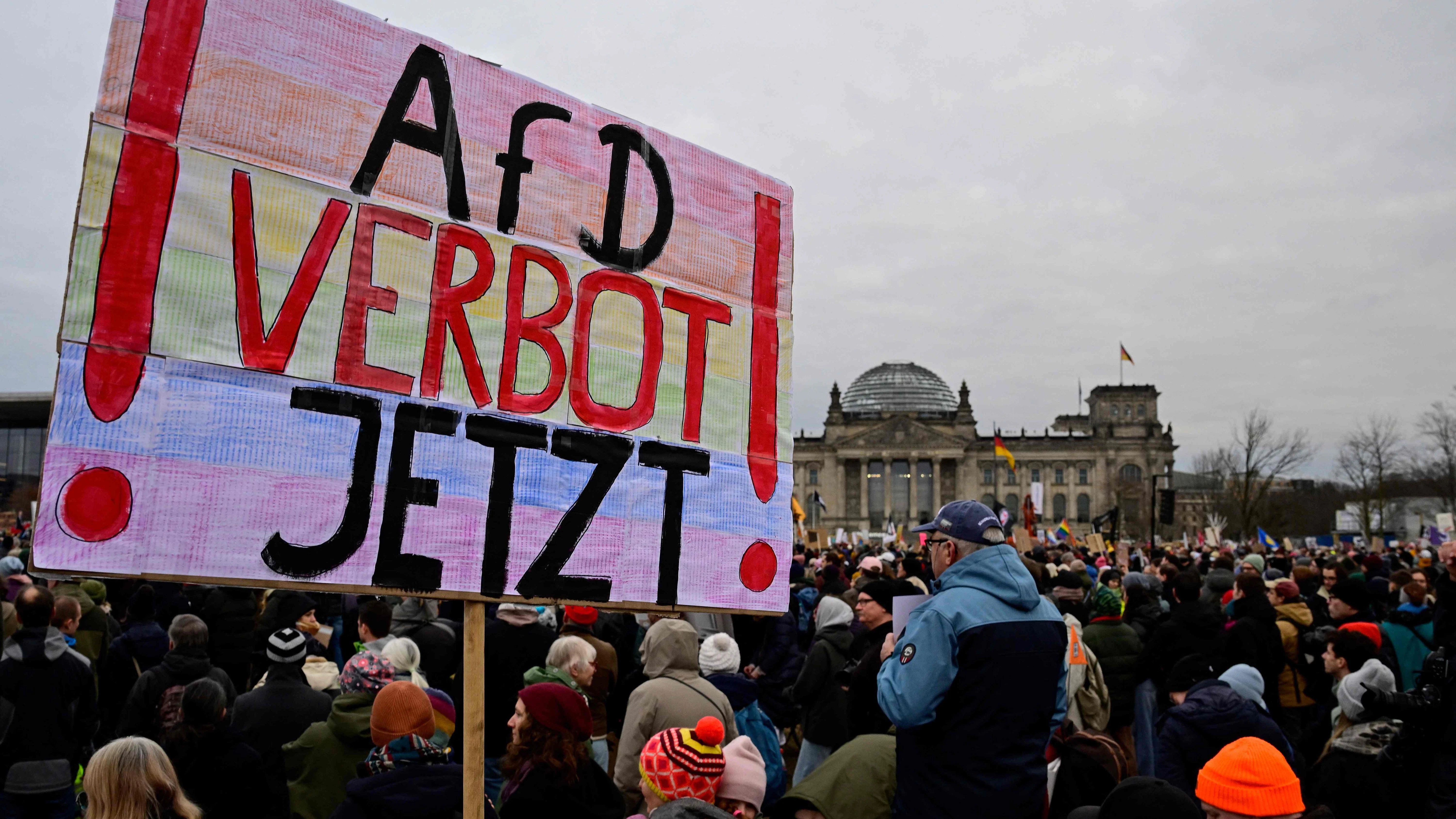 Die Demo richtet sich vor allem gegen die AfD und die letzten Vorstöße von Friedrich Merz.